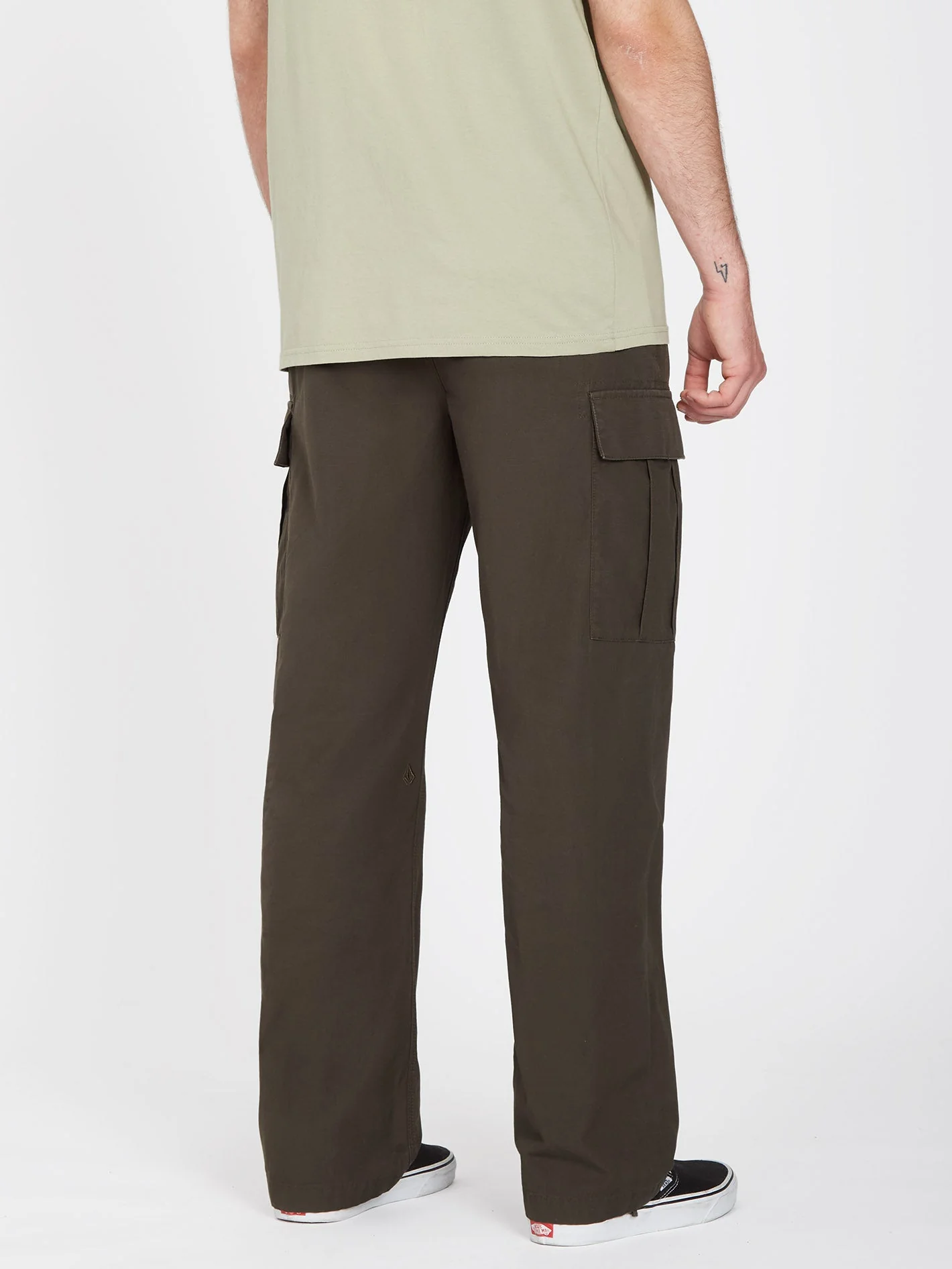 Pantalon cargo Volmander March - RINSED BLACK - Image 2
