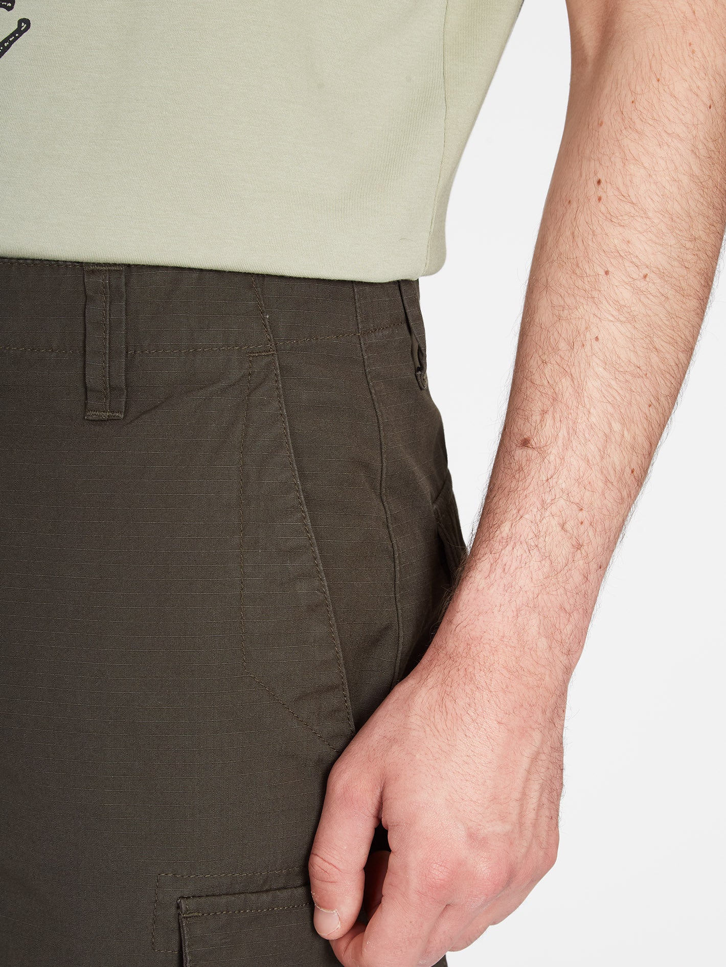 Pantalon cargo Volmander March - RINSED BLACK - Image 7