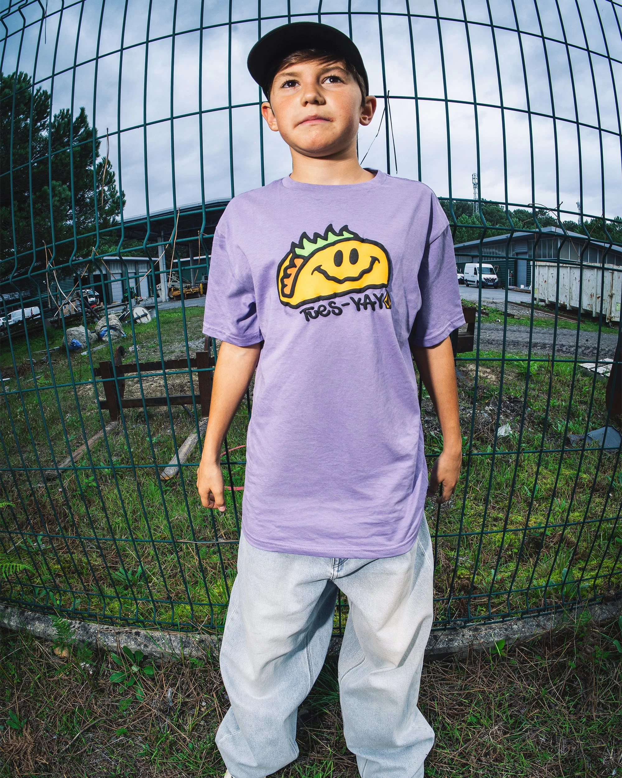 T-Shirt Voltaco - Purple Ash - (ENFANT) - Image 4