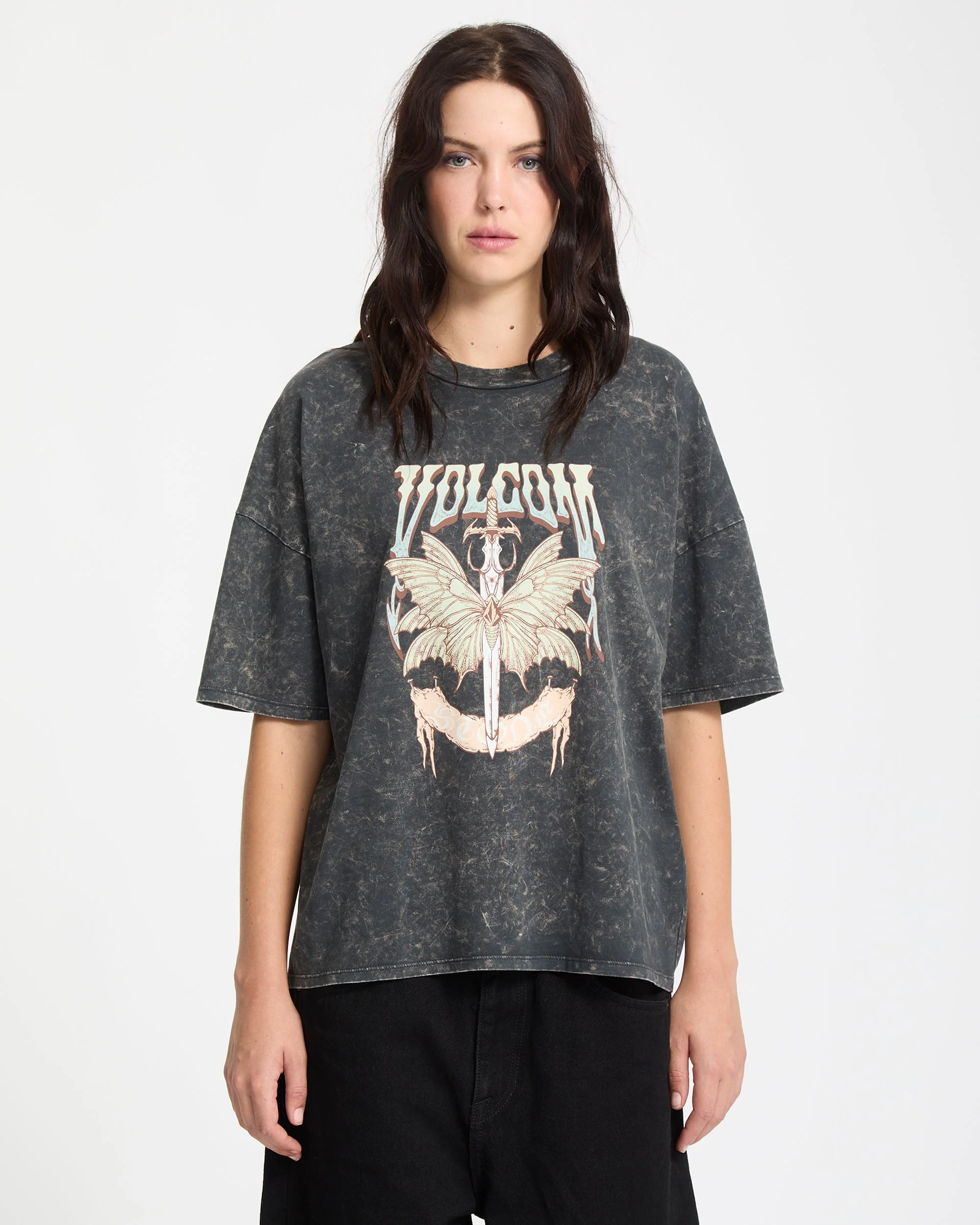 T-Shirt Voltrip - Vintage Black