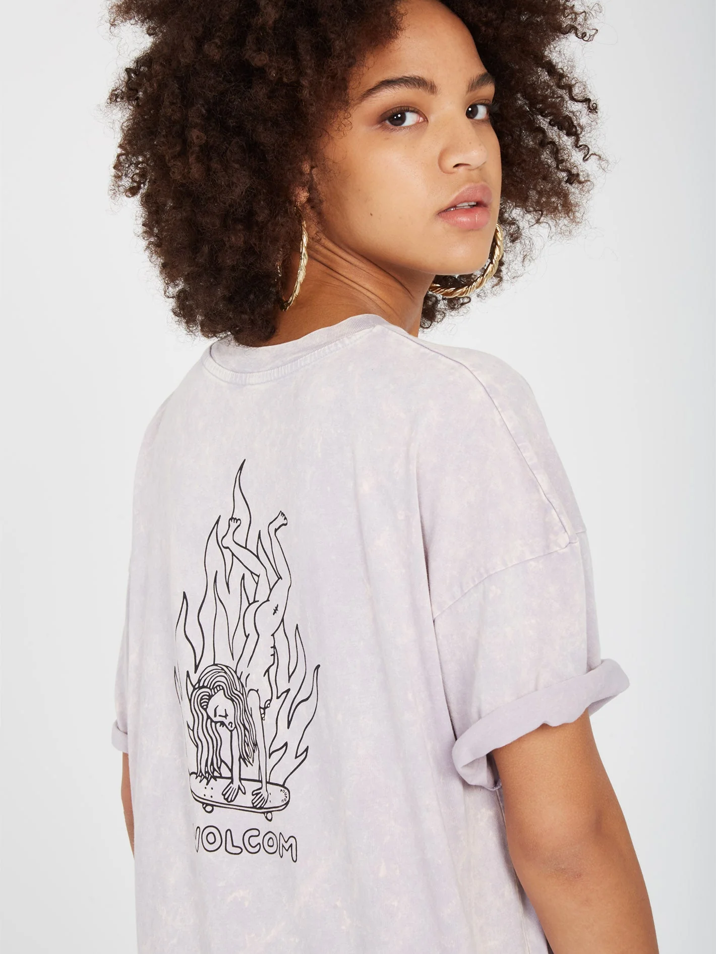 T-shirt Voltrip - LIGHT ORCHID - Image 6