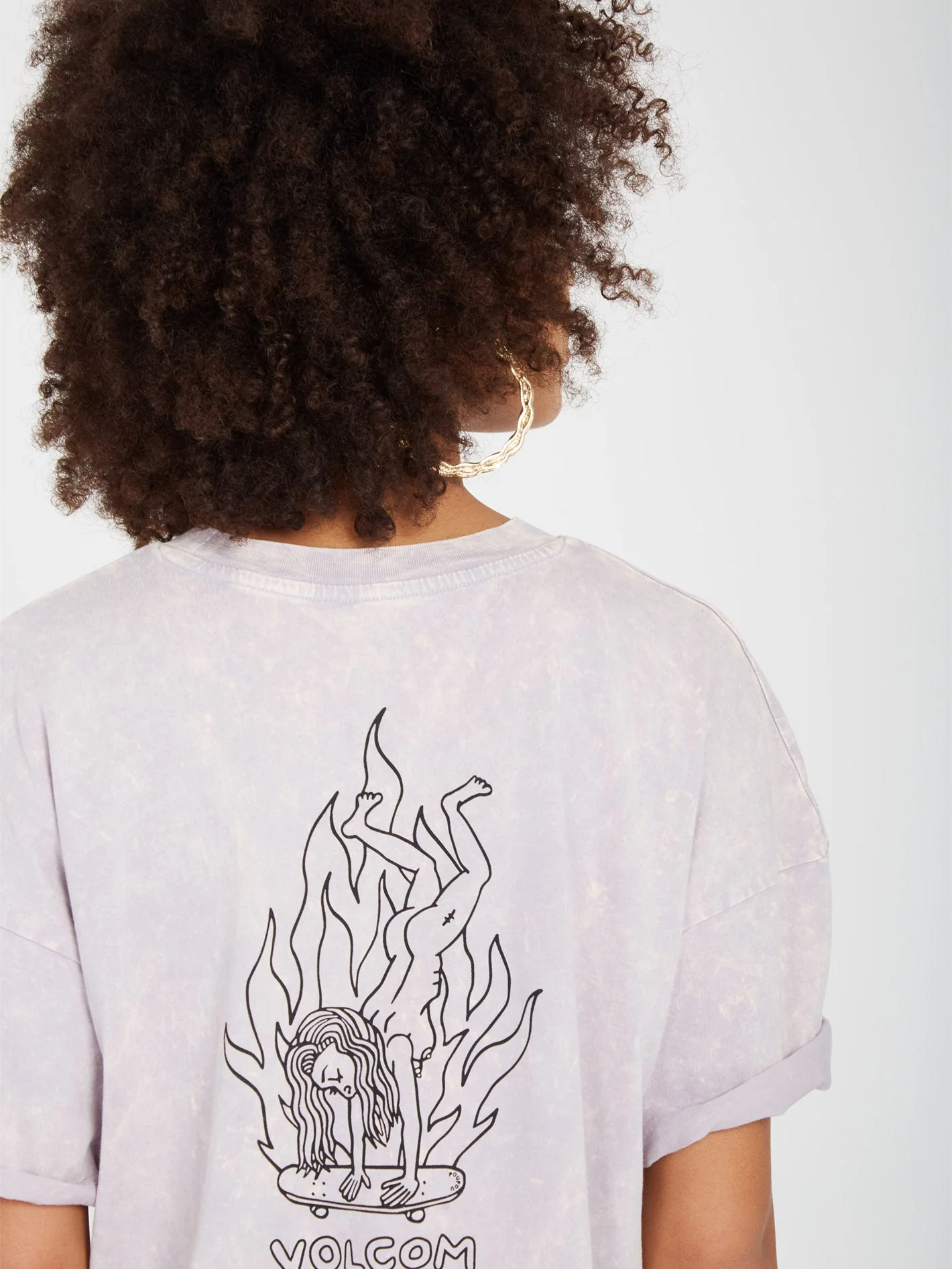 T-shirt Voltrip - LIGHT ORCHID - Image 7