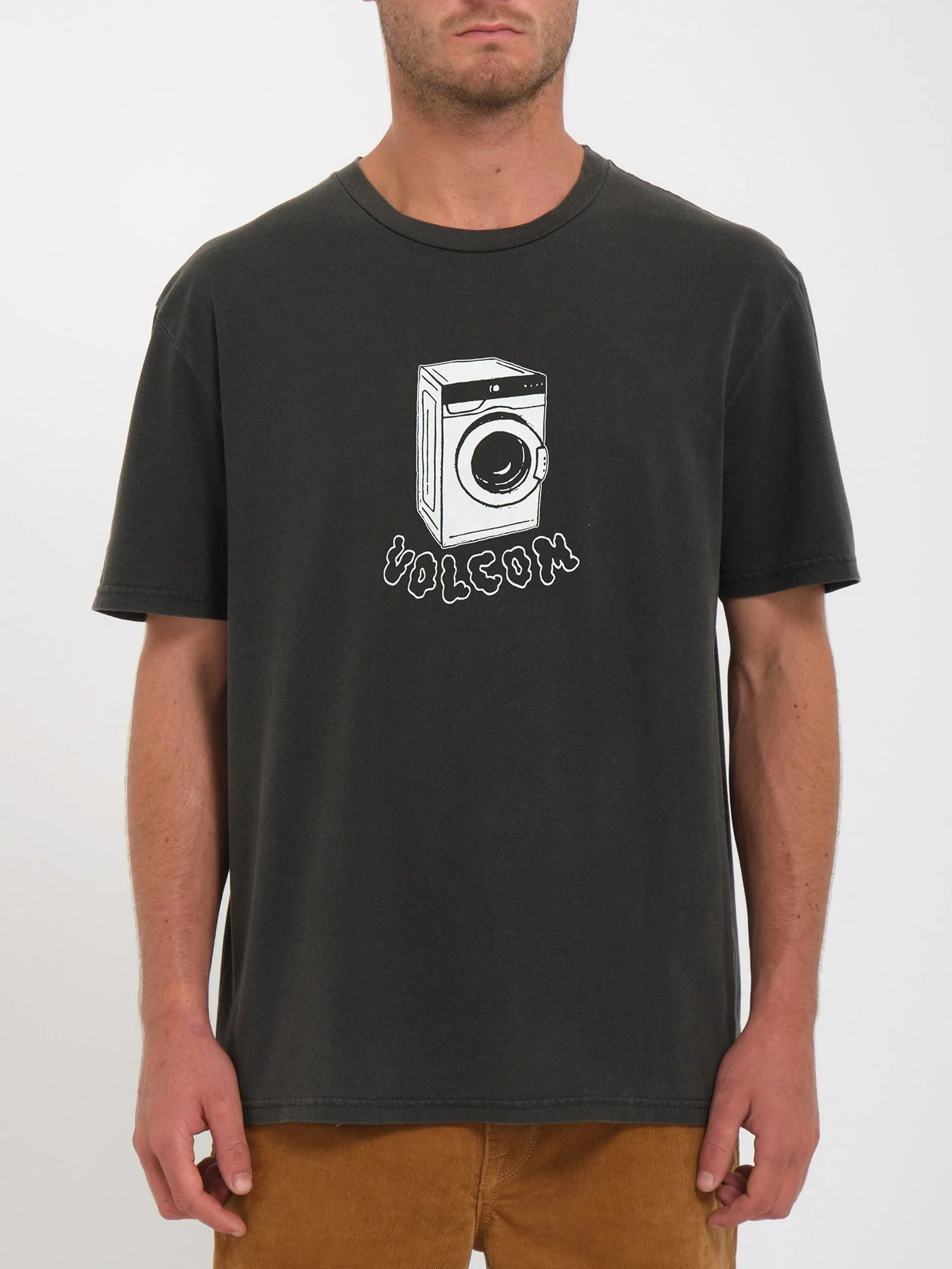 T-shirt Volwasher - BLACK