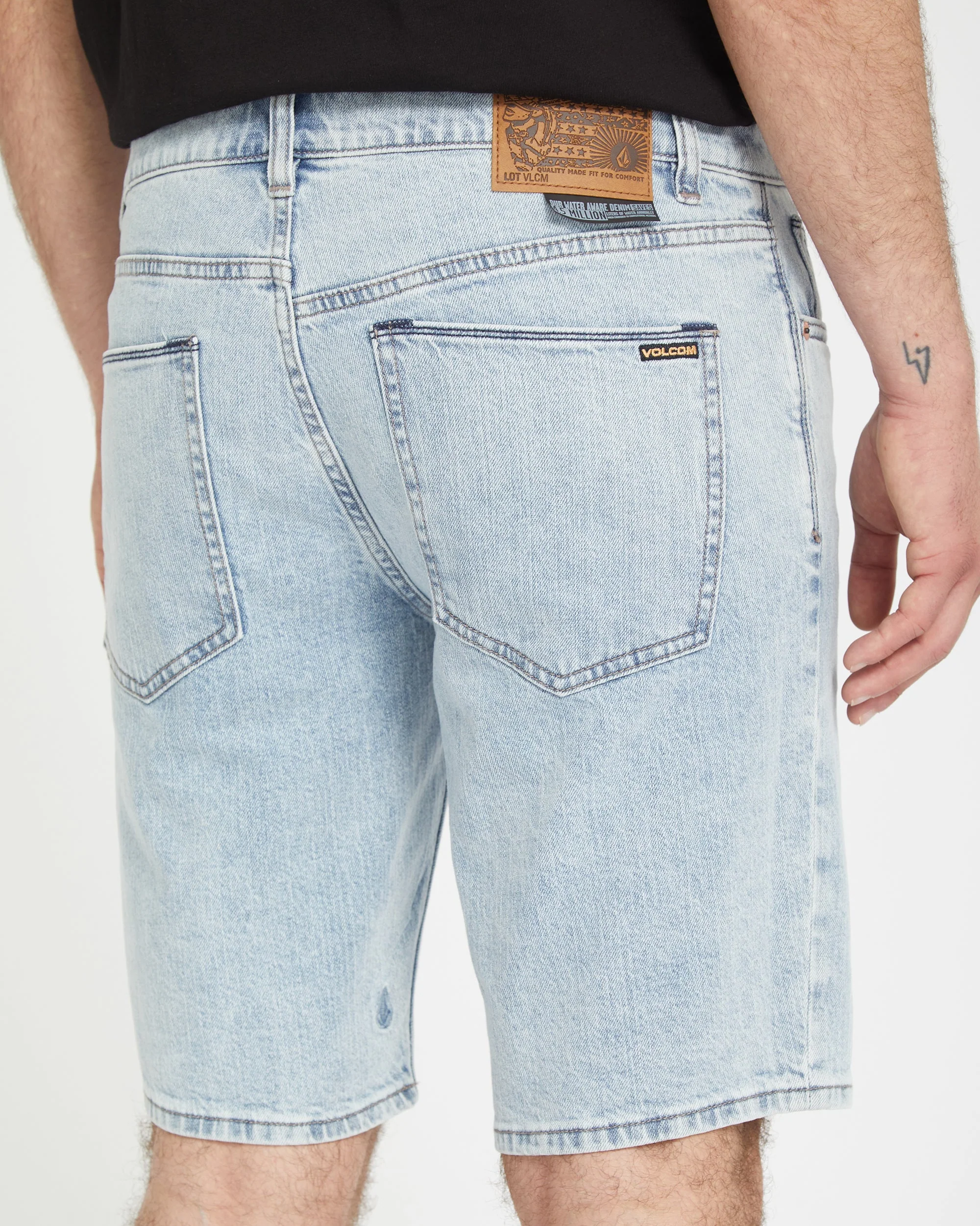 Short Denim Vorta - CAROLINA BLUE - Image 4