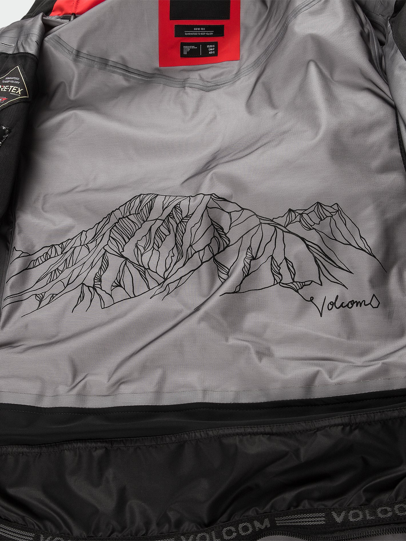 Veste de snow Vs 3L Stretch Gore-Tex - Orange Shock - Image 10