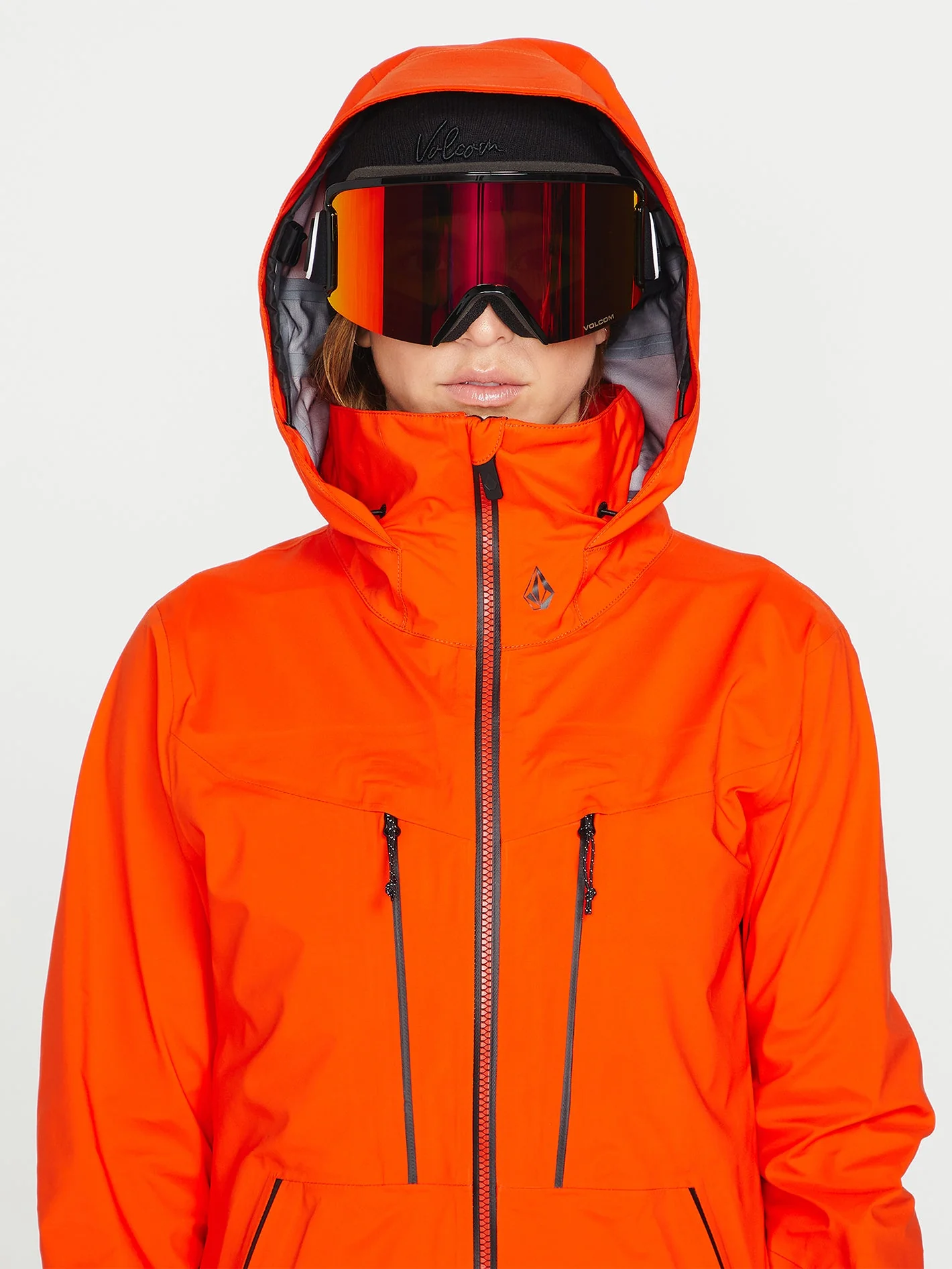 Veste de snow Vs 3L Stretch Gore-Tex - Orange Shock - Image 4