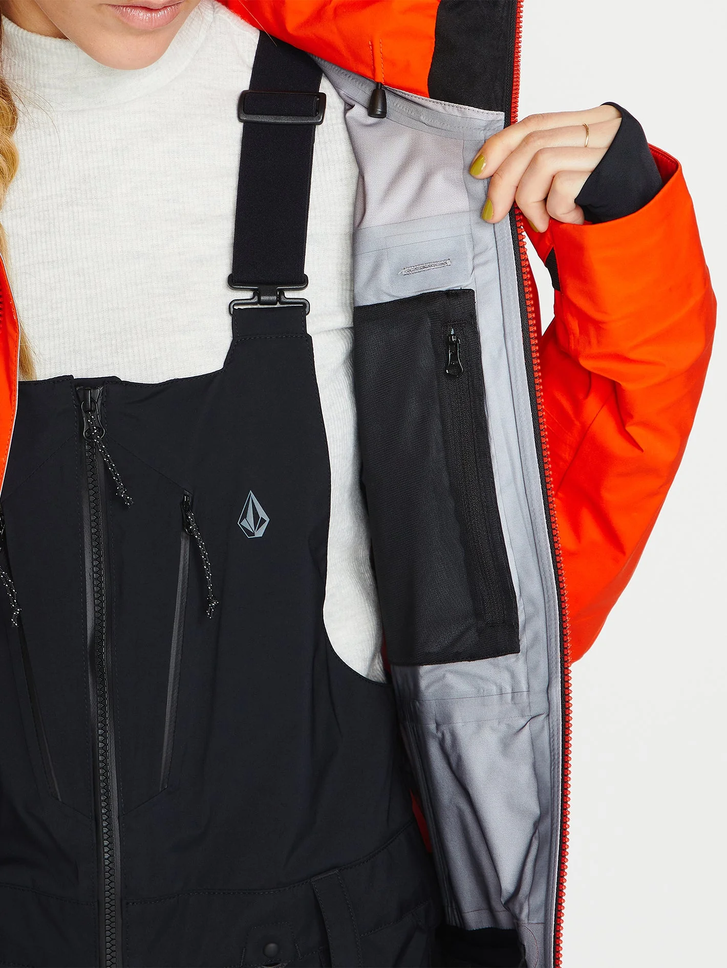 Veste de snow Vs 3L Stretch Gore-Tex - Orange Shock - Image 8