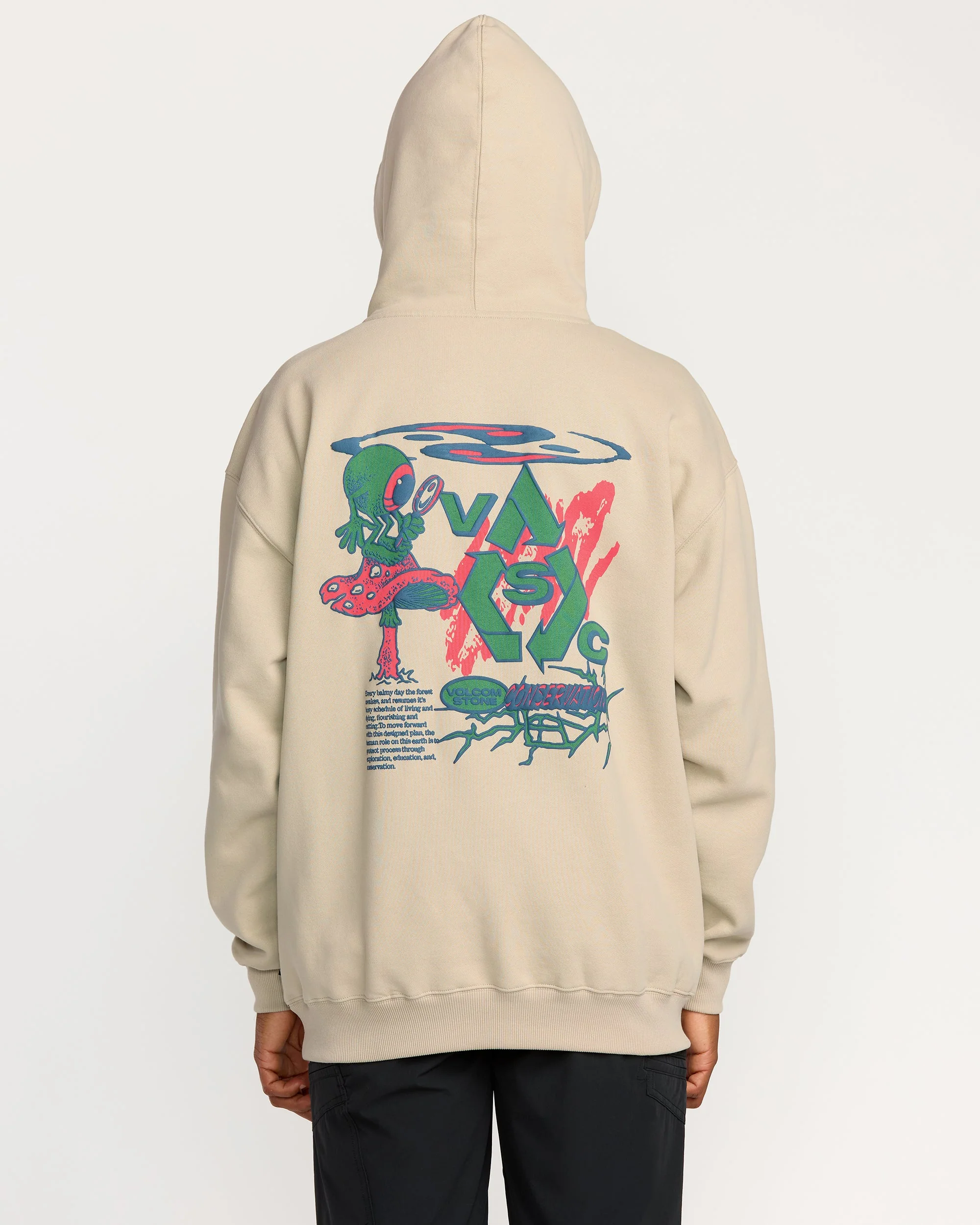 Sweat À Capuche Vsc Tripper - Light Beige - Image 2