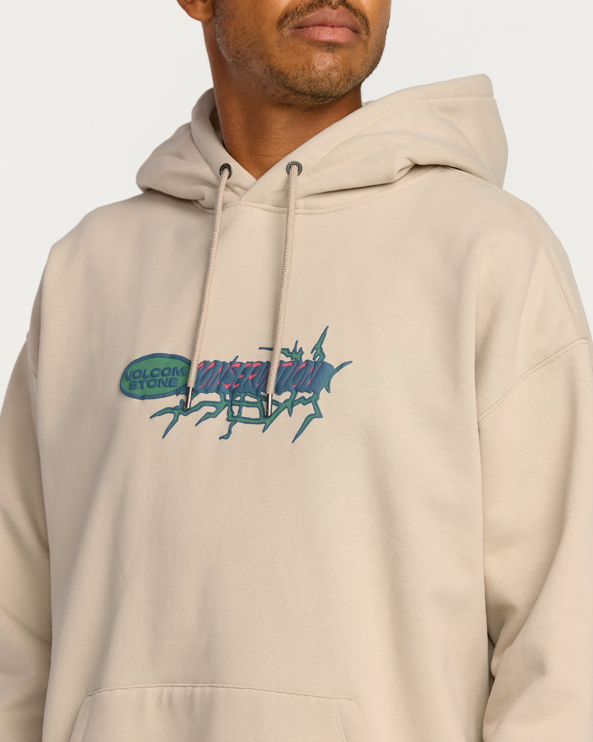 Sweat À Capuche Vsc Tripper - Light Beige - Image 3