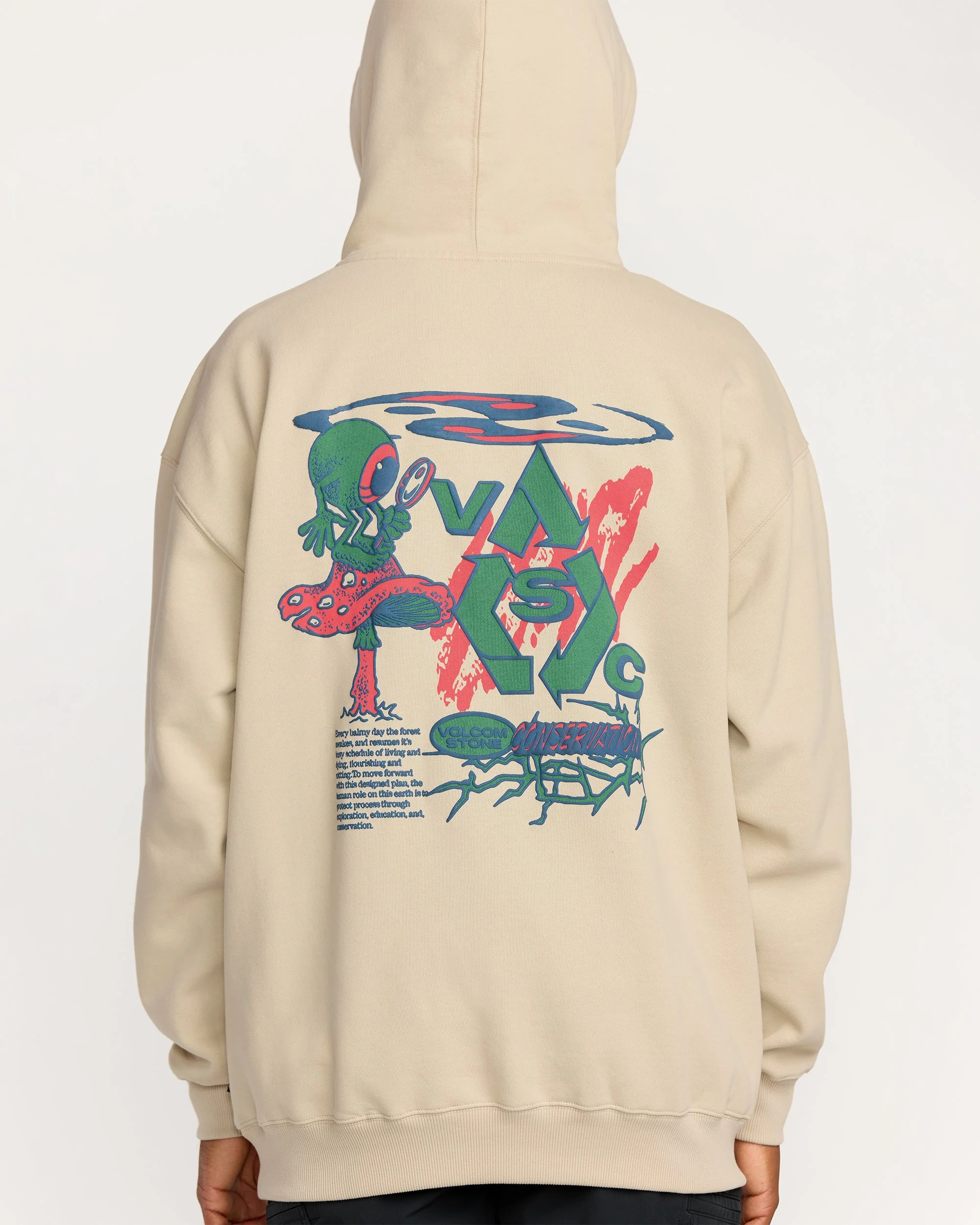 Sweat À Capuche Vsc Tripper - Light Beige - Image 4