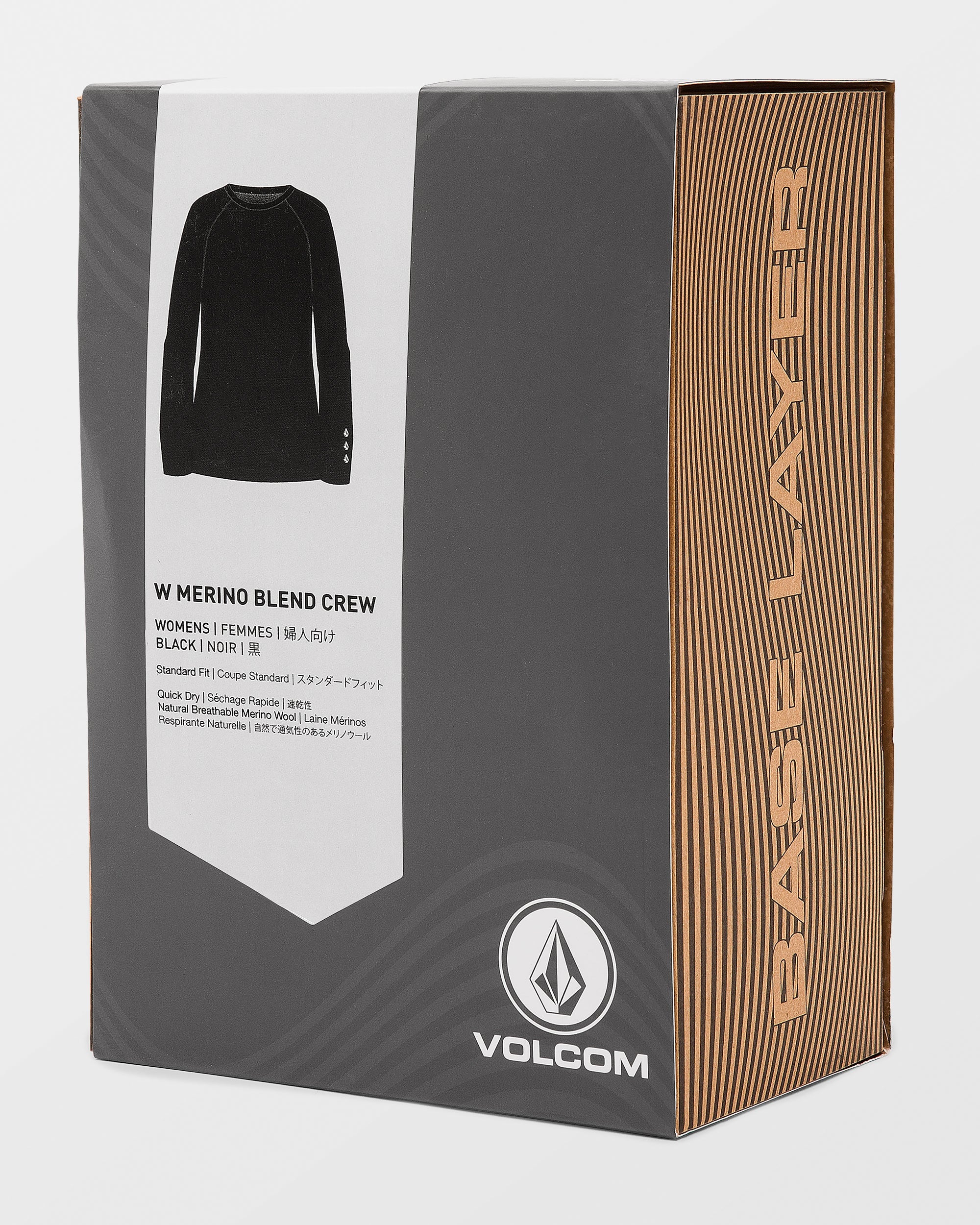 T-shirt première couche W Merino Blend - Black - Image 6