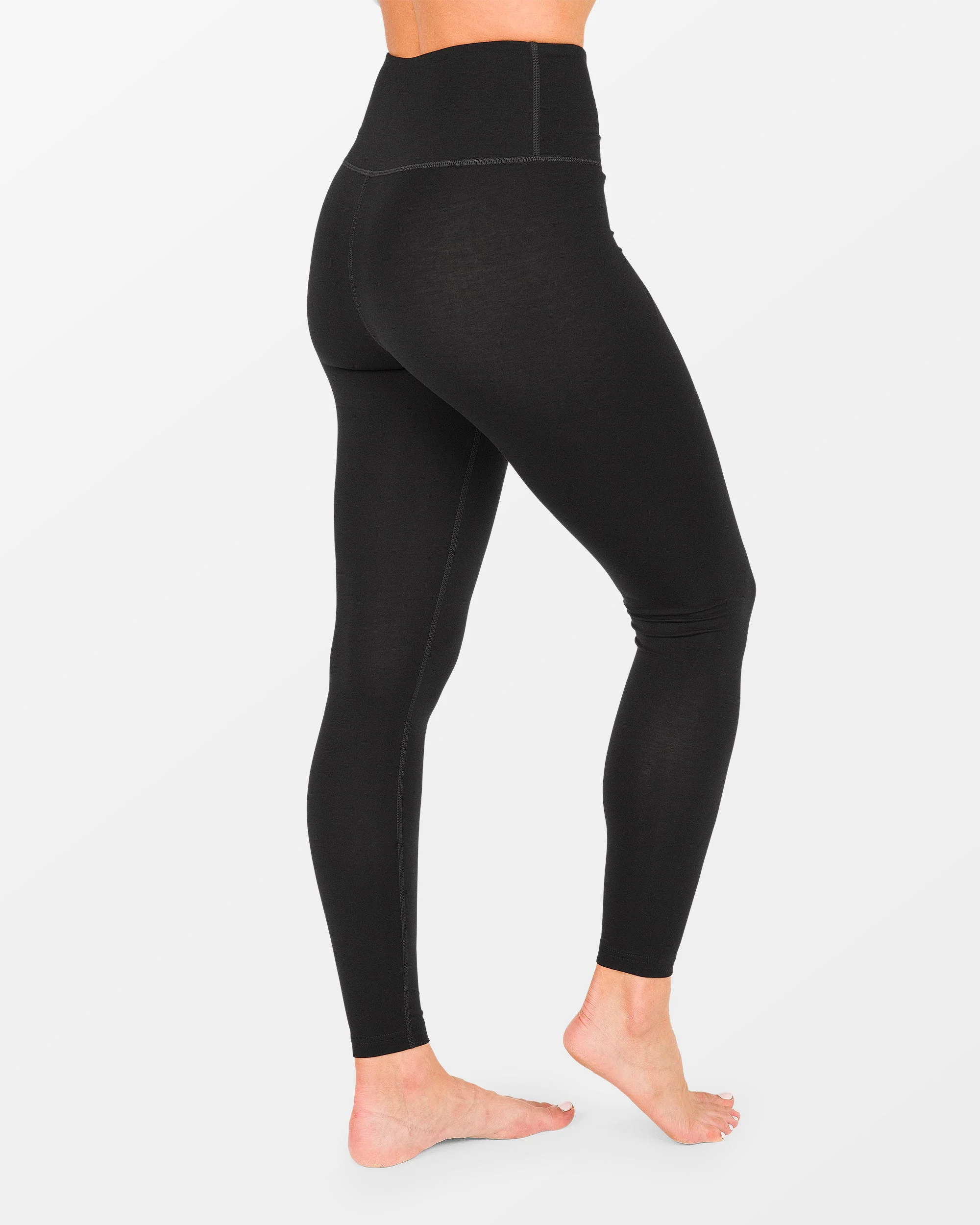 Legging première couche W Merino Blend Base Layer - Black - Image 2