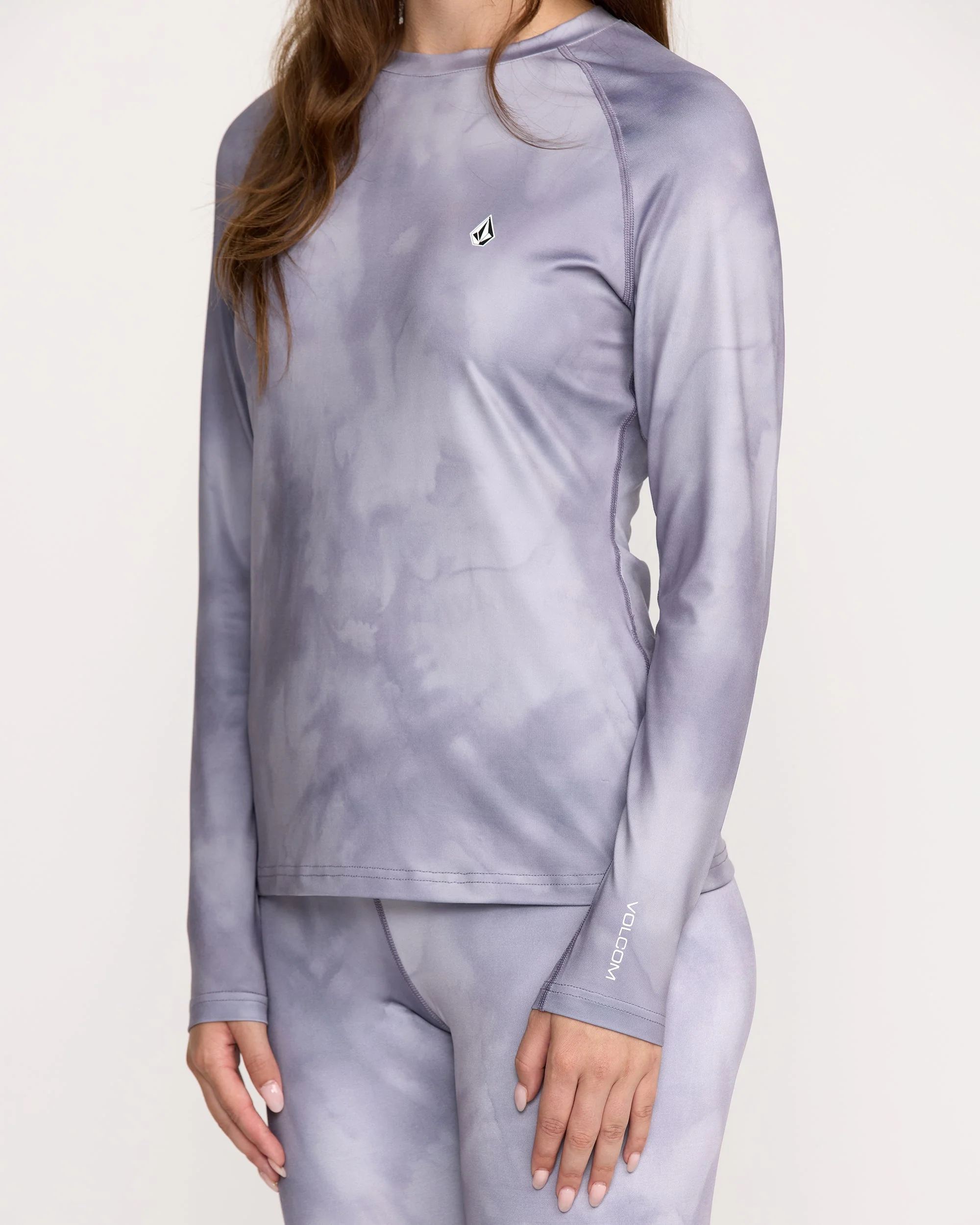 T-shirt première couche W V-Science - Lavender Aura - Image 3
