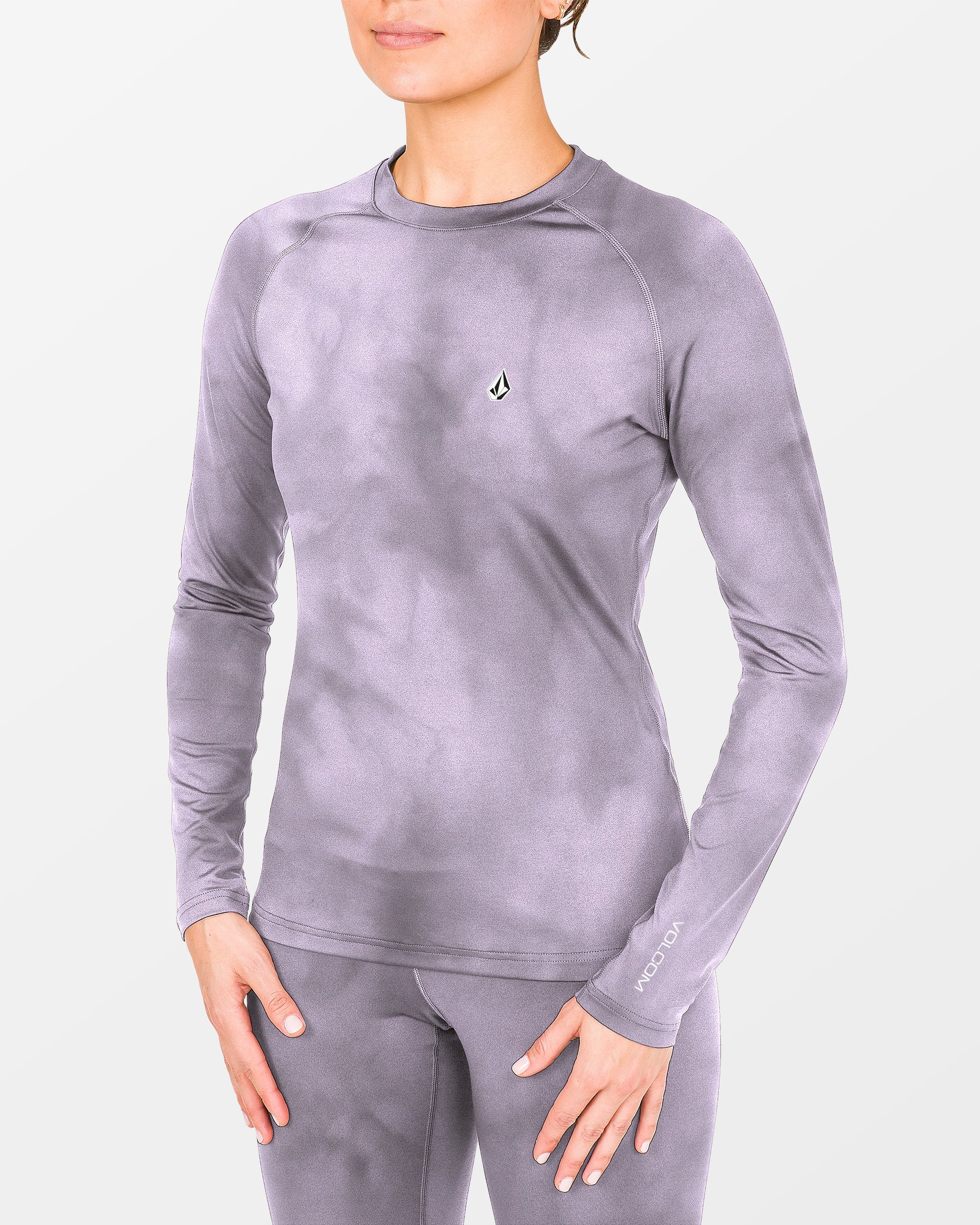 T-shirt première couche W V-Science - Lavender Aura - Image 5