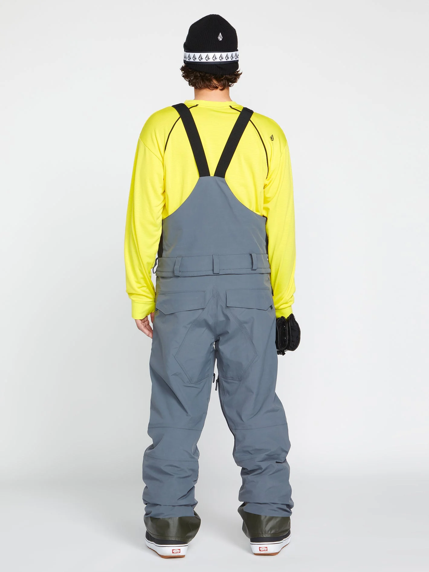 Sweat Waffle Backed Fleece - Citron - Image 3