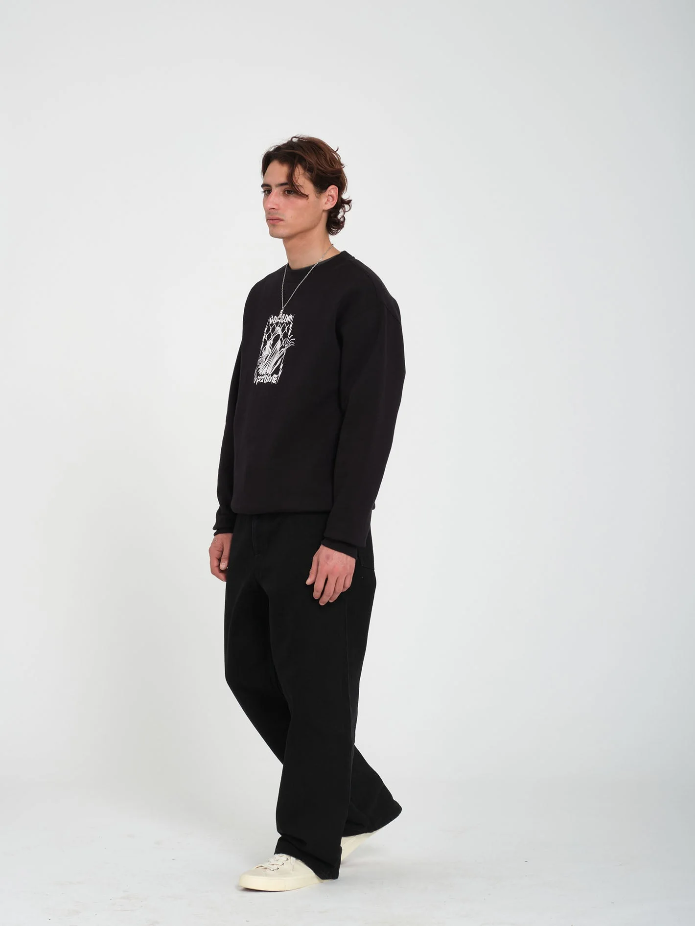 Sweatshirt Watanite - BLACK - Image 3