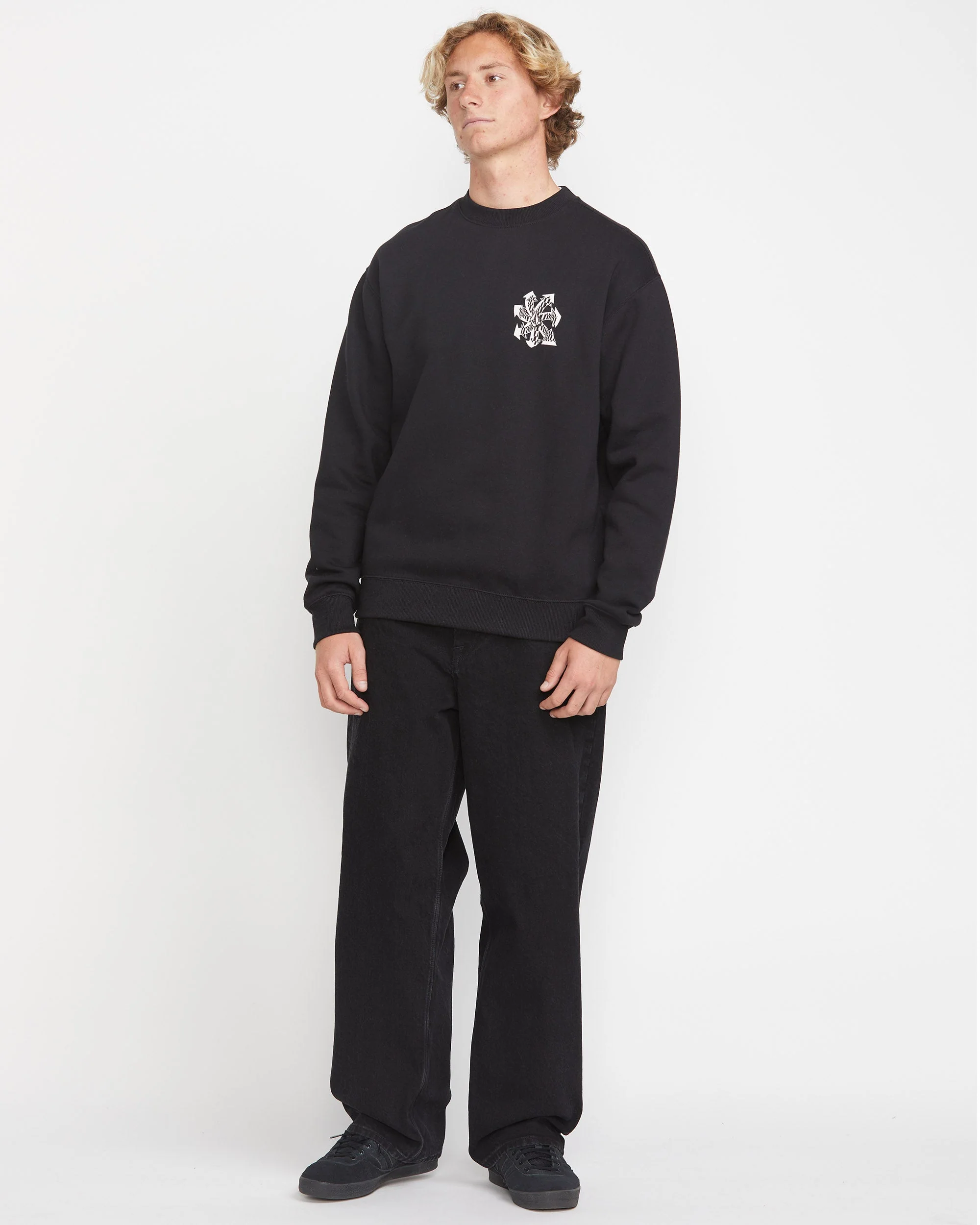 Sweatshirt Watanite - BLACK - Image 6