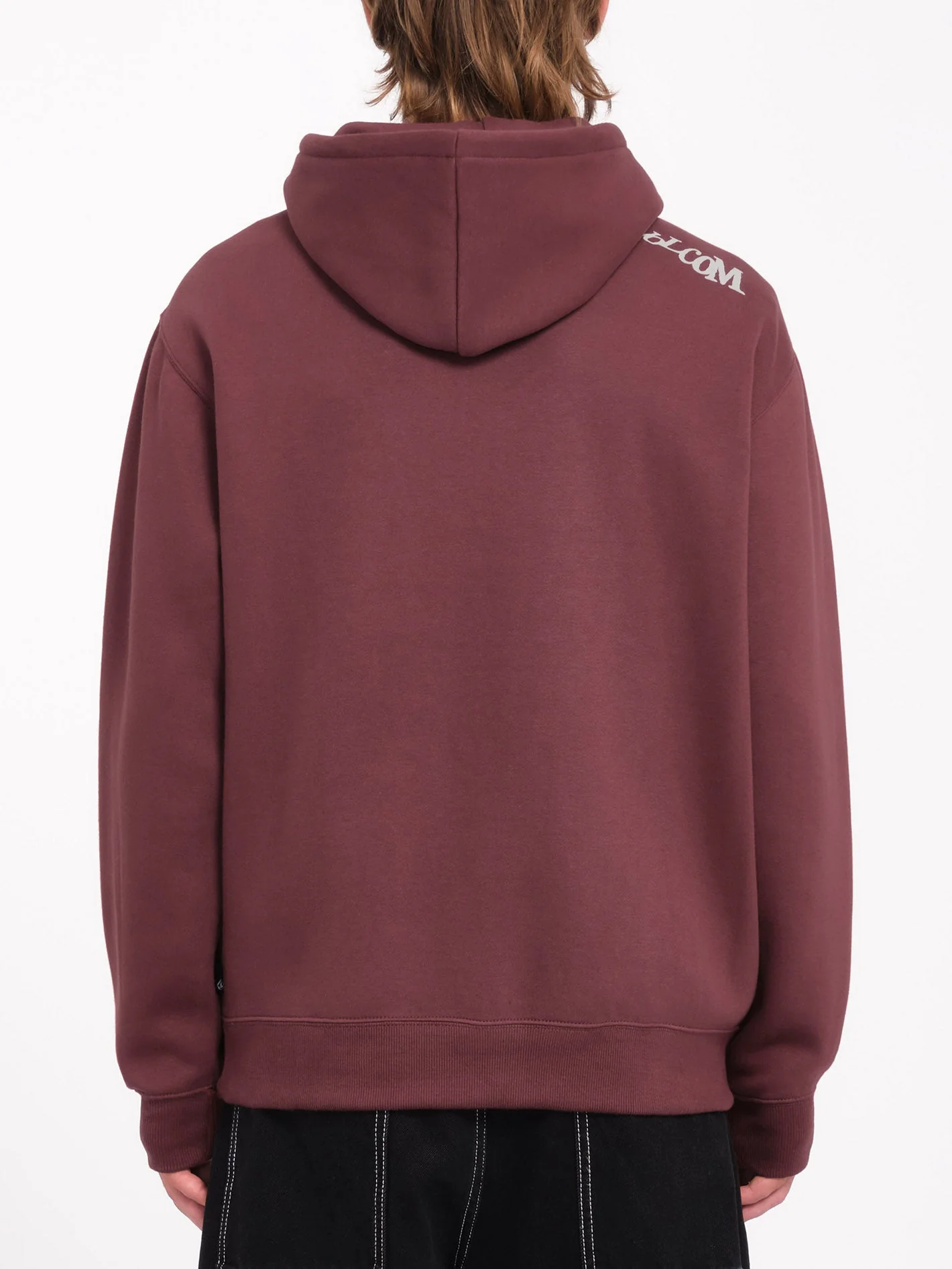 Sweat à capuche Watanite - MERLOT - Image 3