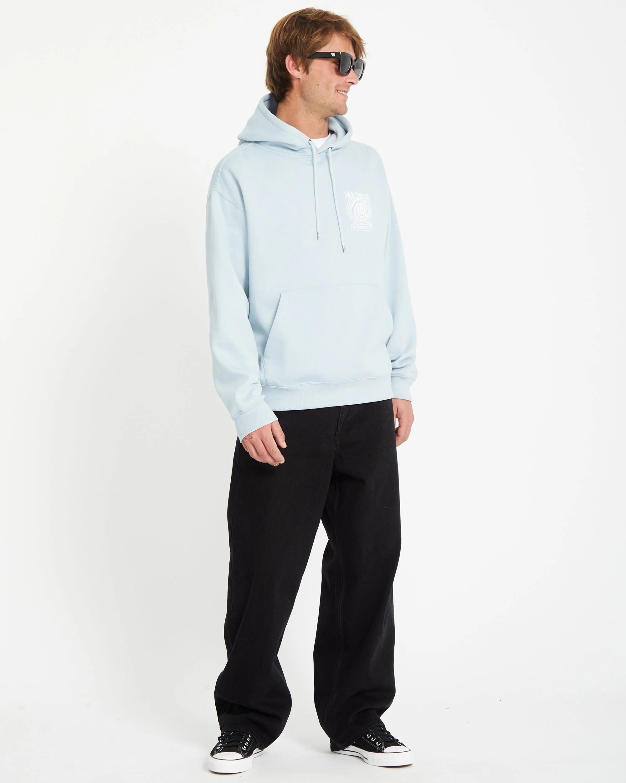 Sweat à Capuche Watanite - CAROLINA BLUE - Image 8
