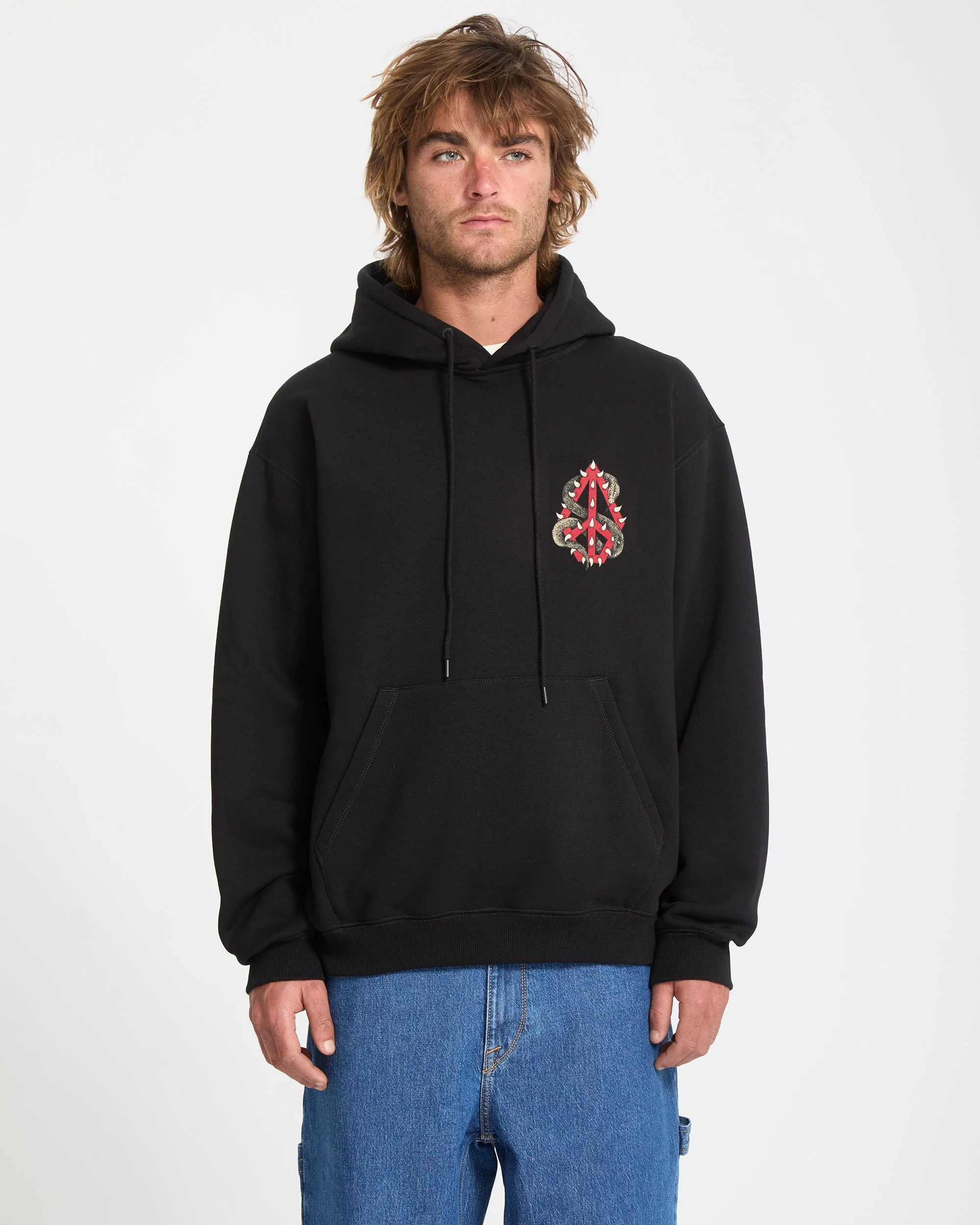 Sweat À Capuche Watanite - Black