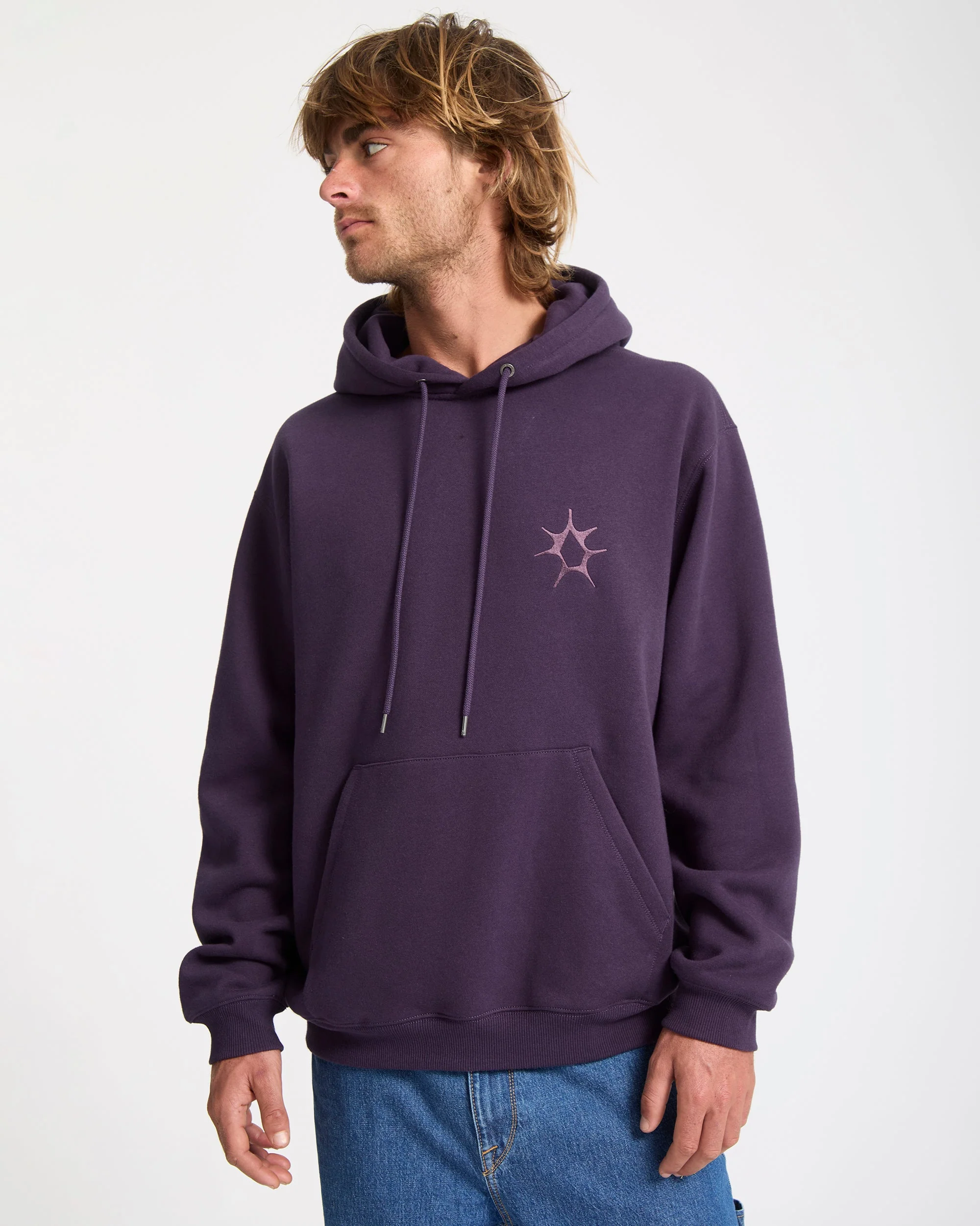 Sweat À Capuche Watanite - Dark Purple - Image 5