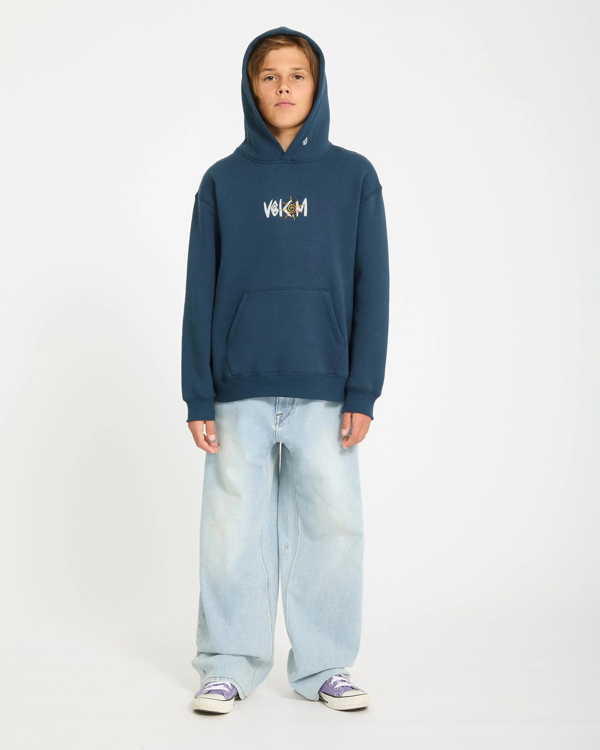Sweat à capuche Watanite - Dust Bowl Indigo - (ENFANT) - Image 12