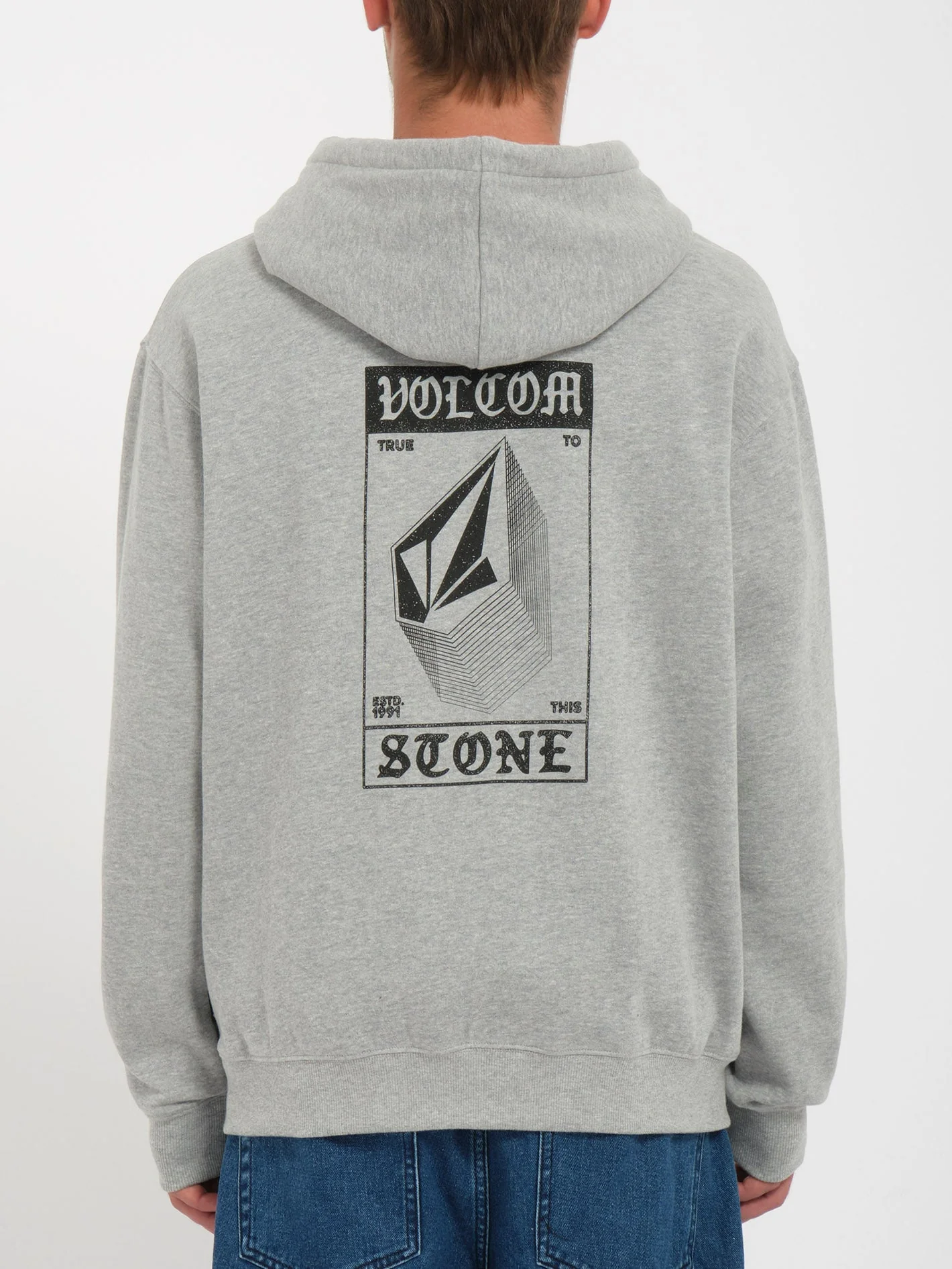 Sweat à capuche Watanite - HEATHER GREY