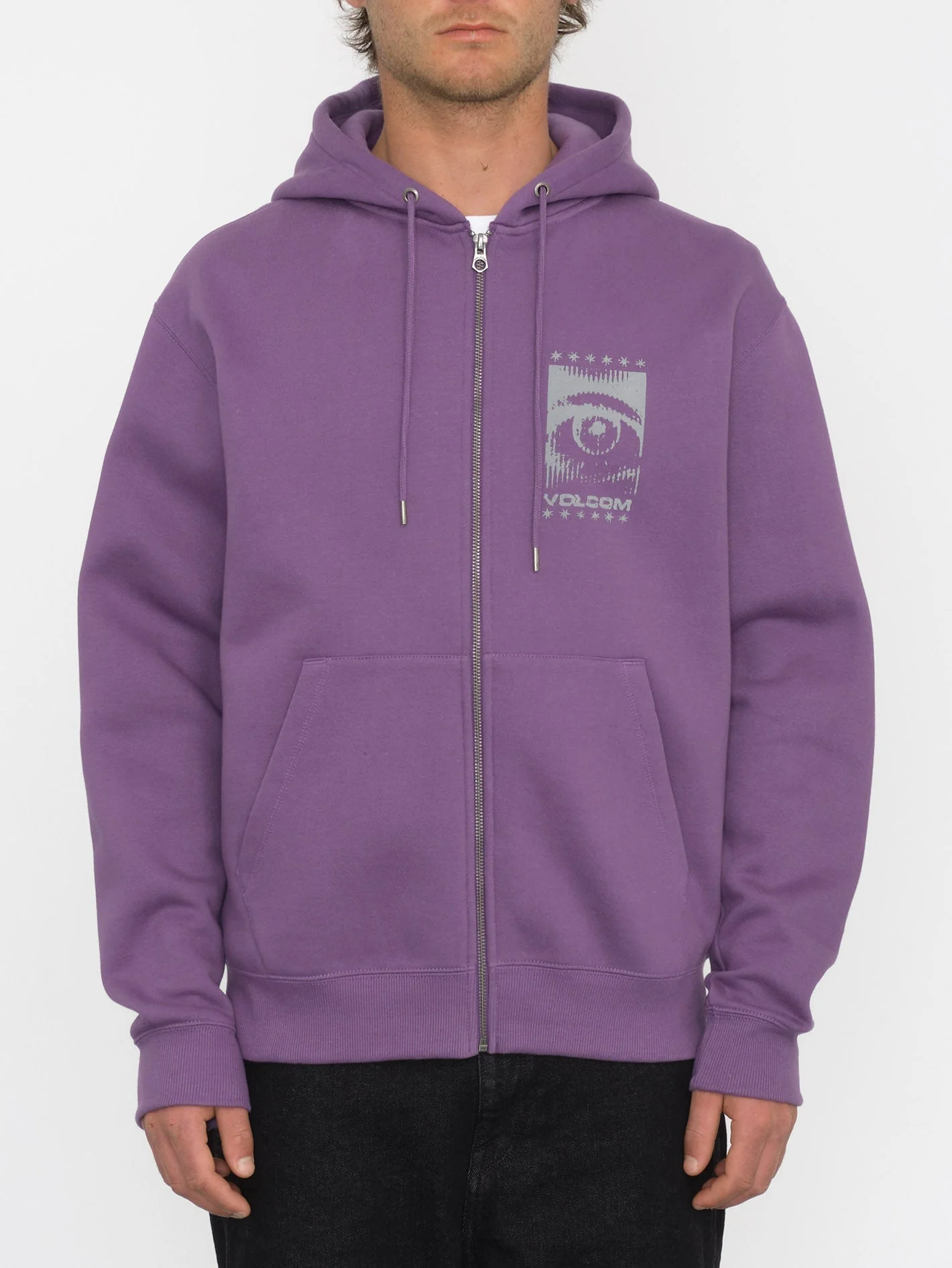 Sweat à capuche zippé Watanite - DEEP PRUPLE