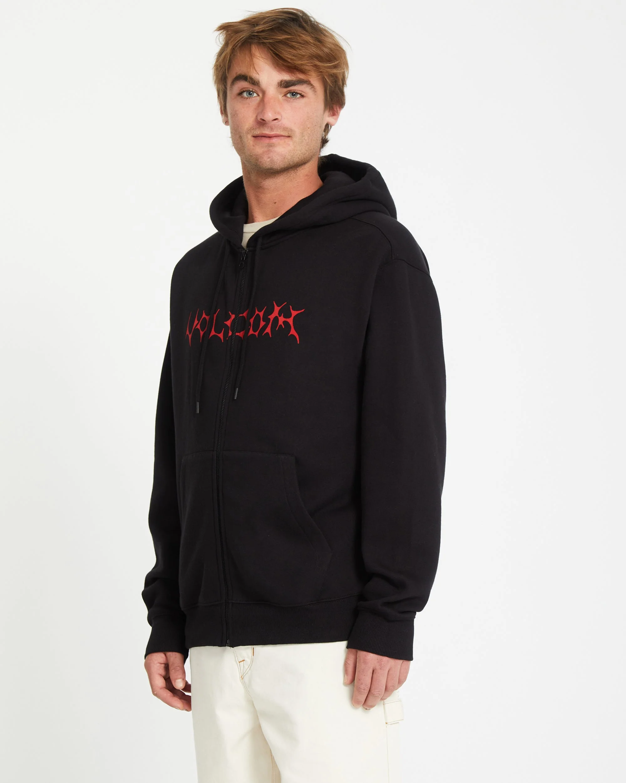 Sweat à Capuche Zippé Watanite - BLACK - Image 6