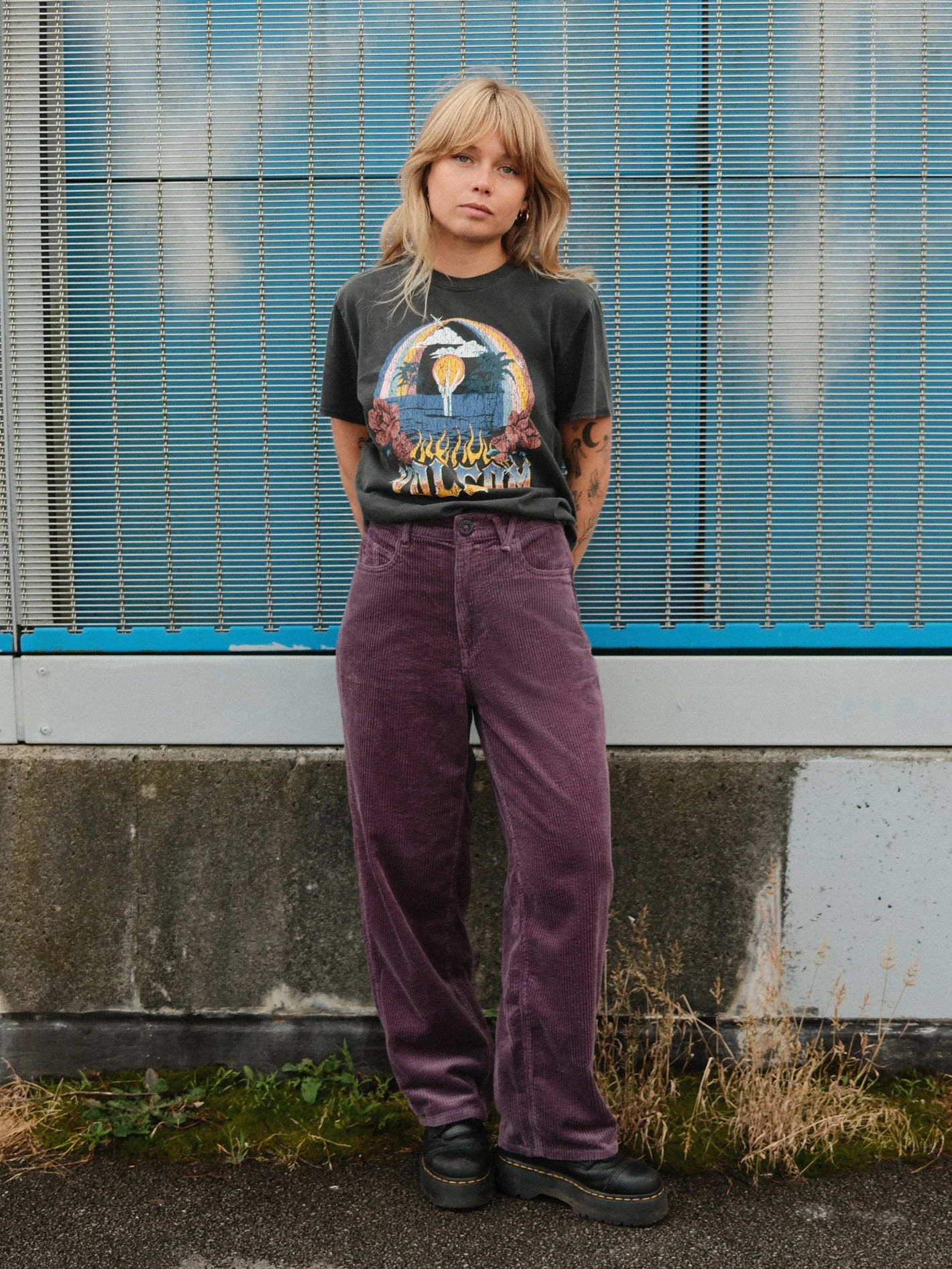 Pantalon Weellow - VINTAGE VIOLET - Image 2