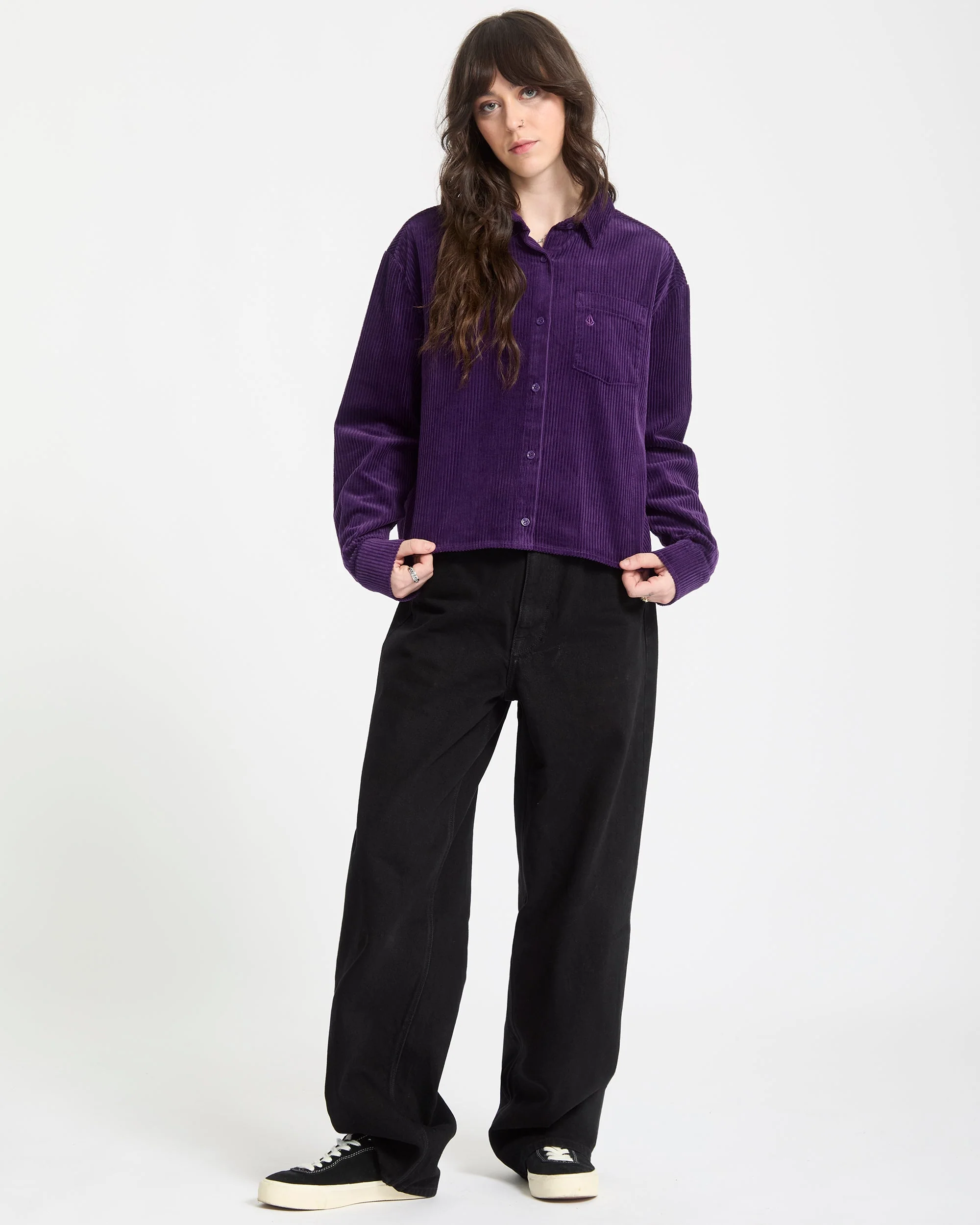 Chemise En Velours Weellow - Acai - Image 6
