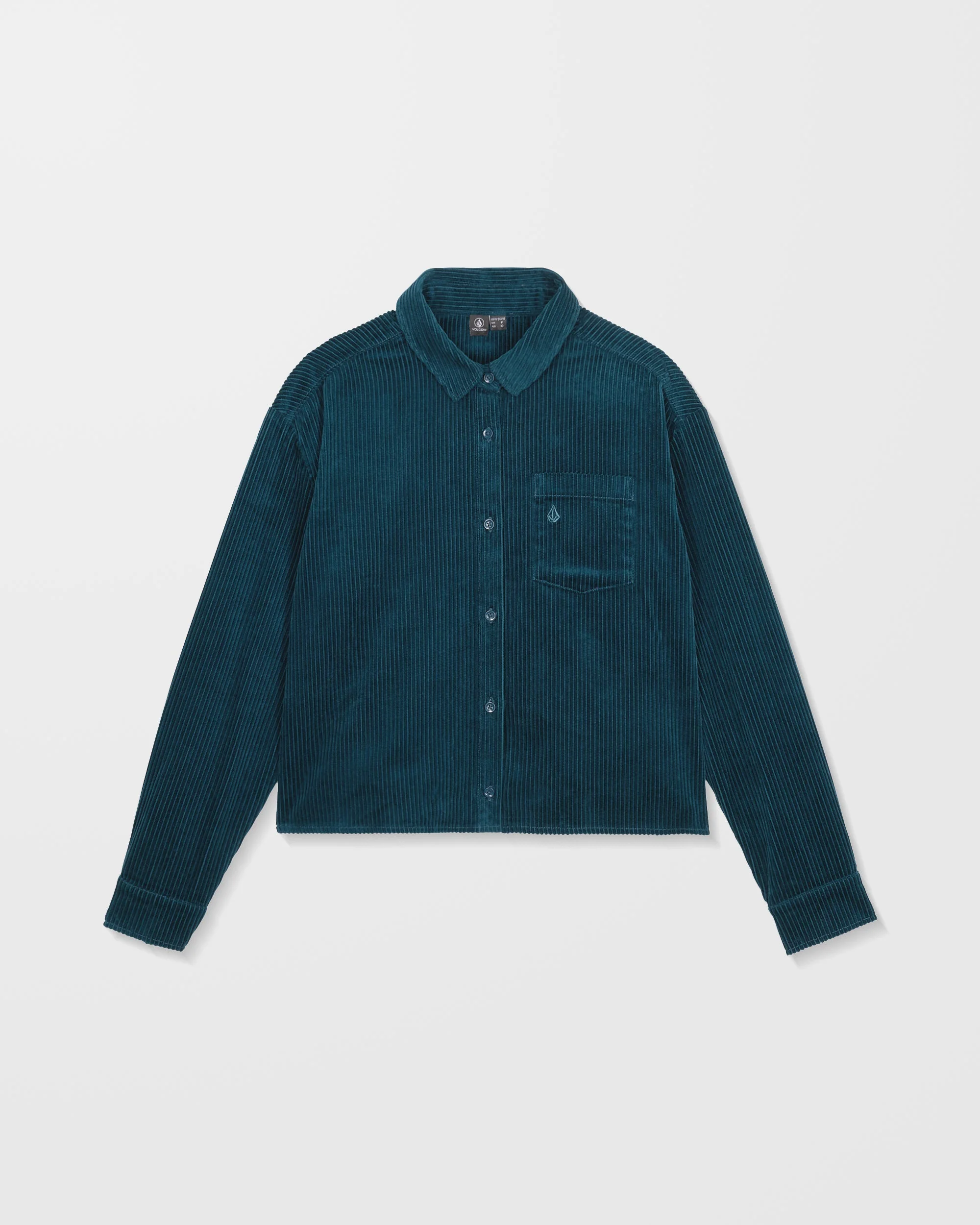 Chemise En Velours Weellow - Emerald Green - Image 7