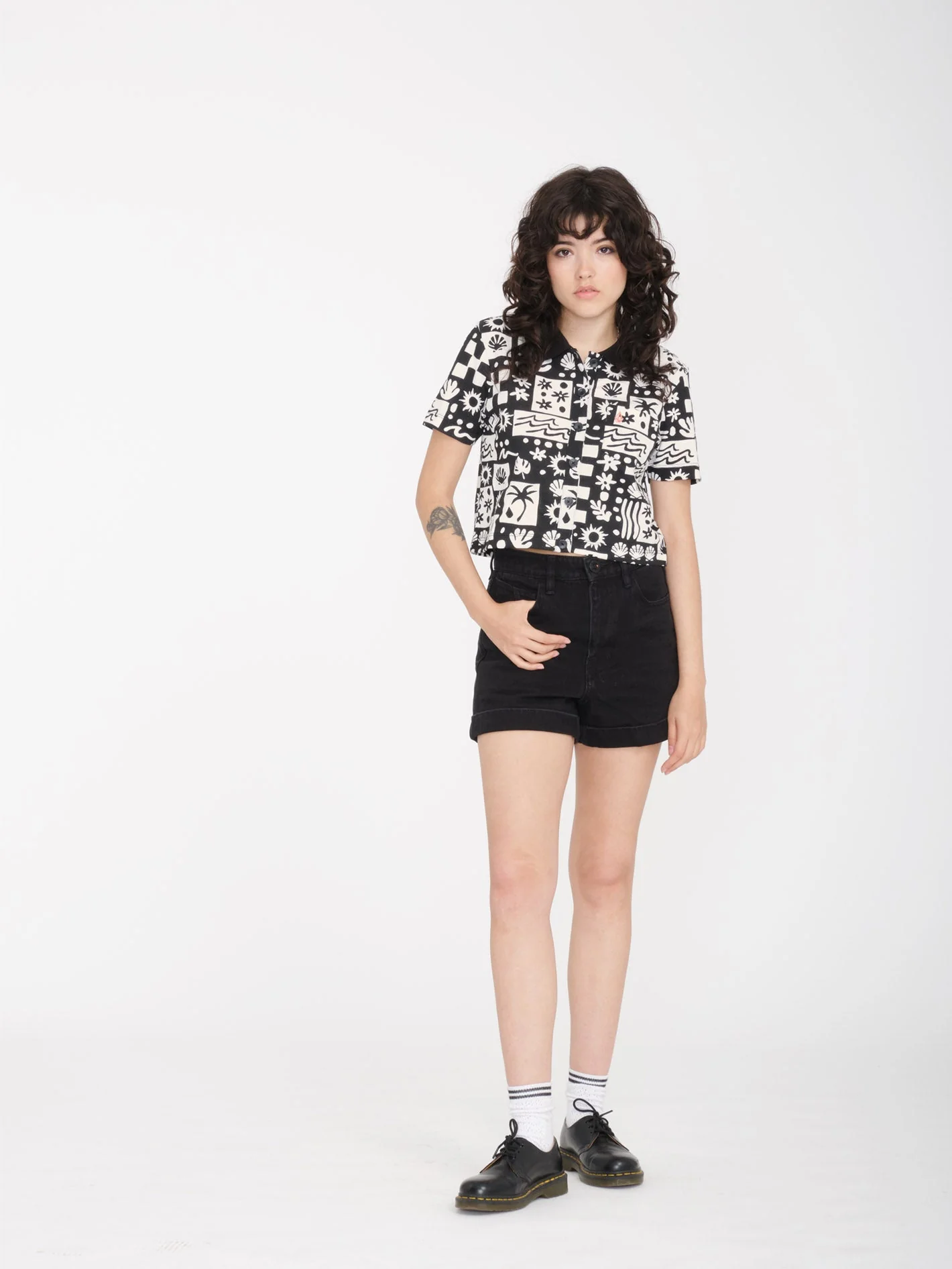 Short Weellow Denim - BLACK - Image 4