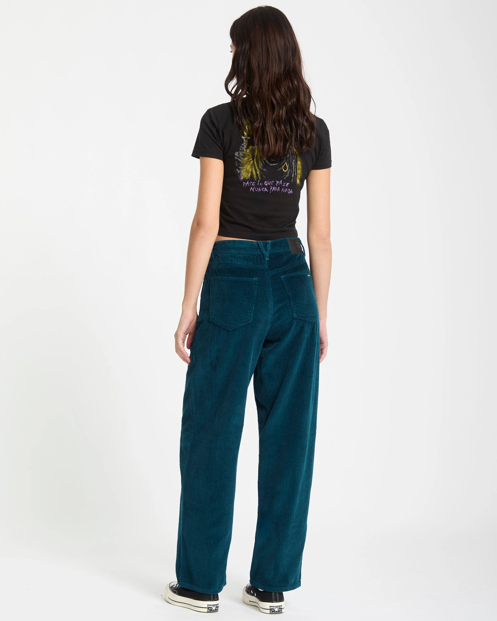 Pantalon En Velours Weellow II - Emerald Green - Image 4