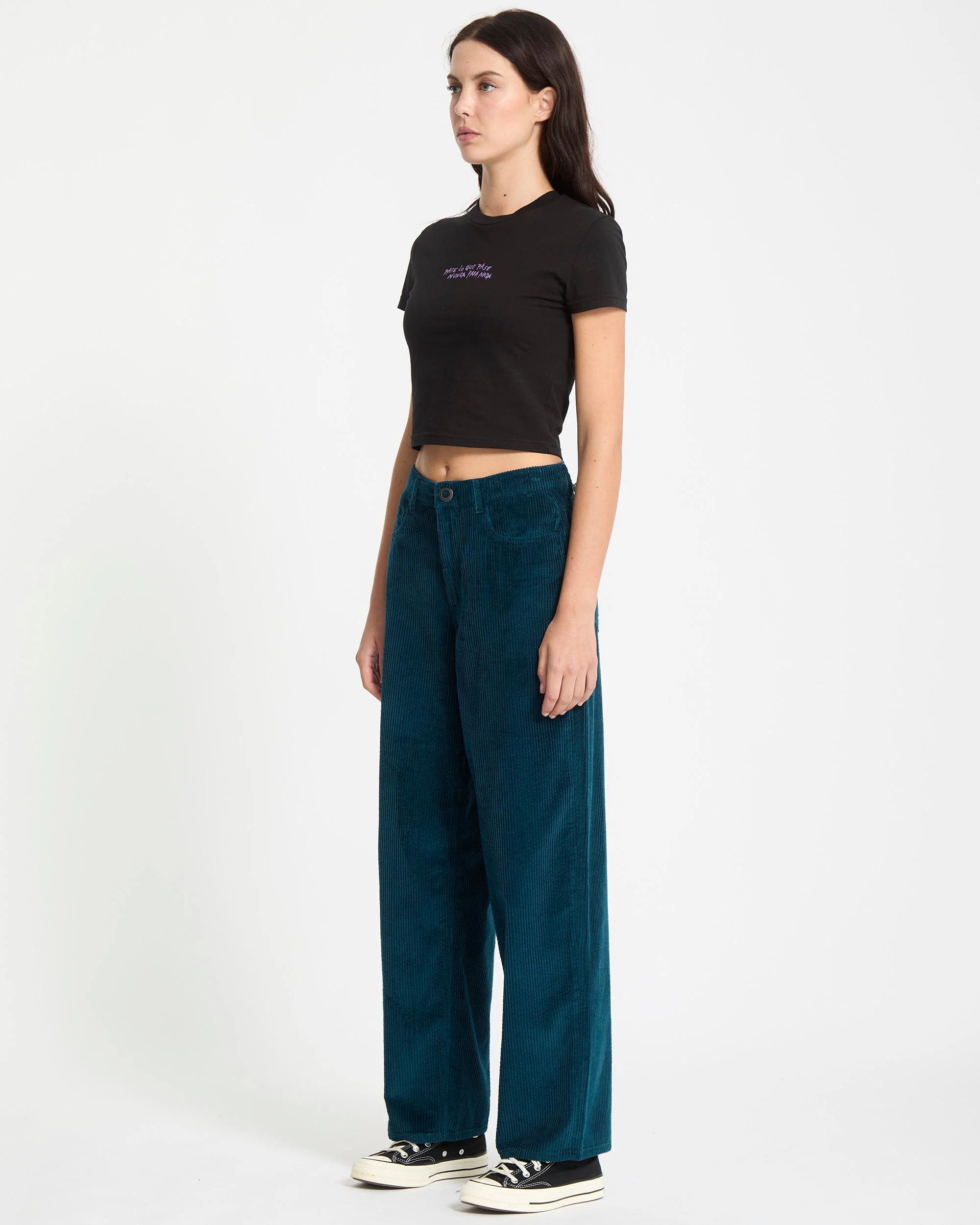Pantalon En Velours Weellow II - Emerald Green - Image 7