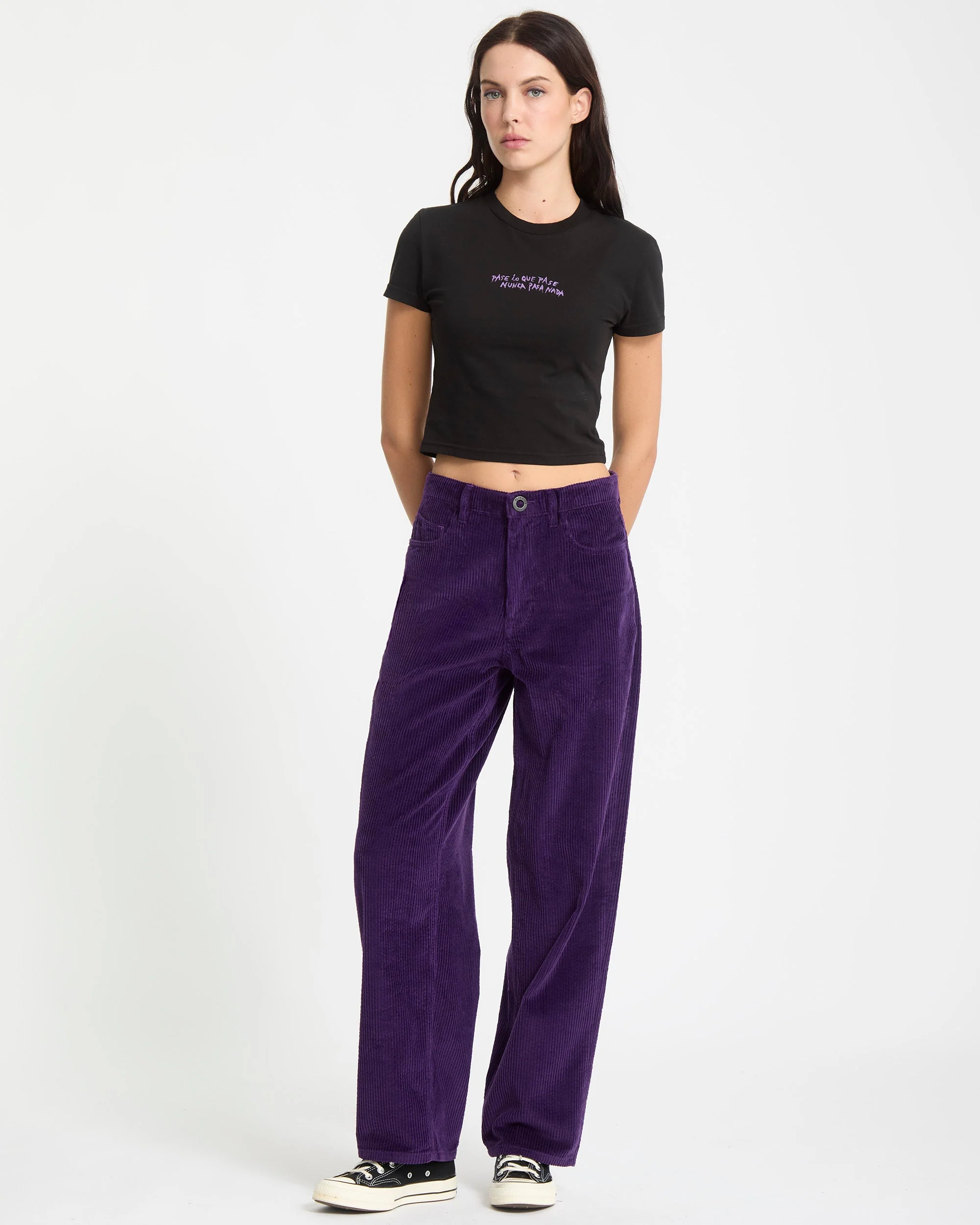Pantalon En Velours Weellow II - Acai - Image 3