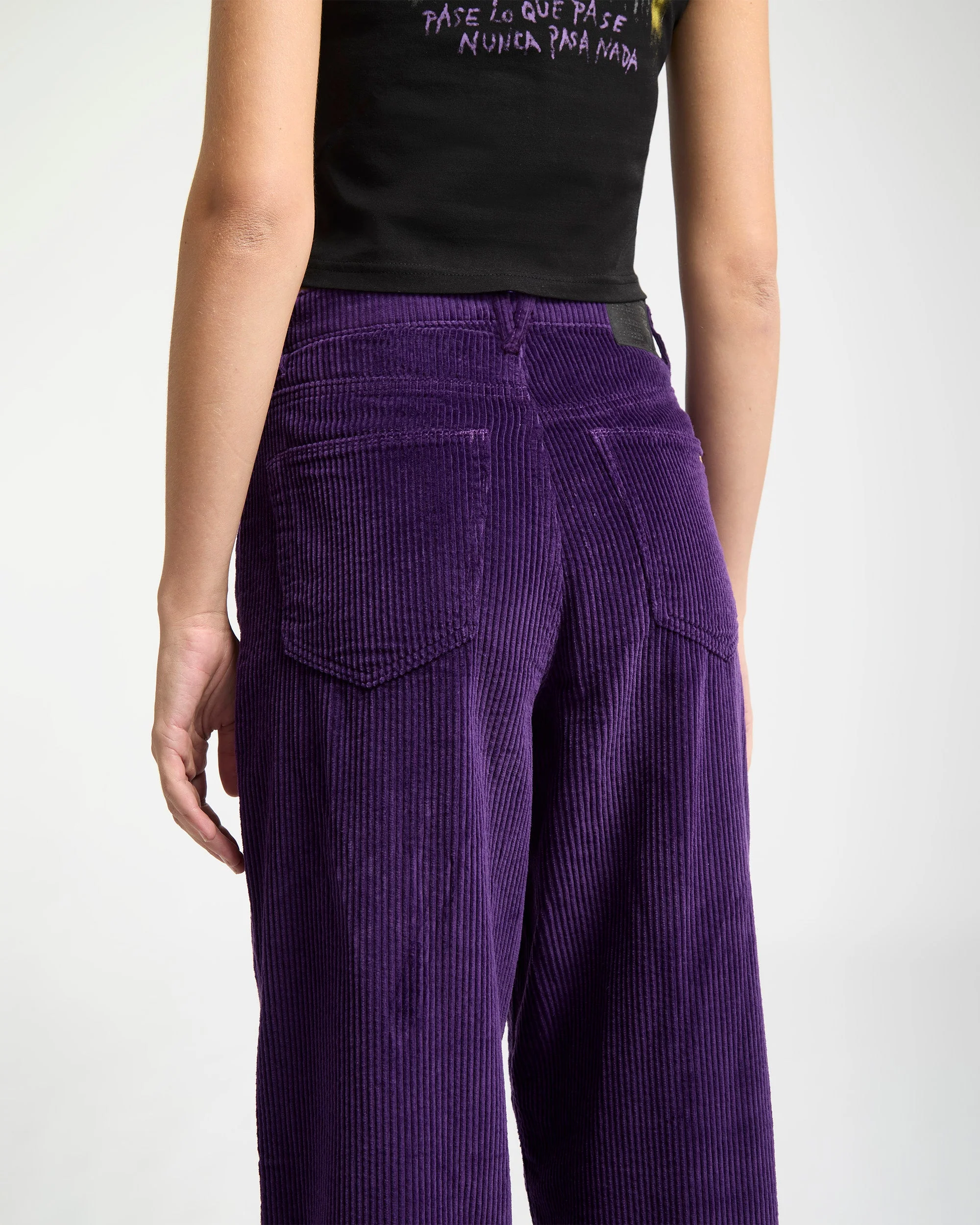 Pantalon En Velours Weellow II - Acai - Image 8