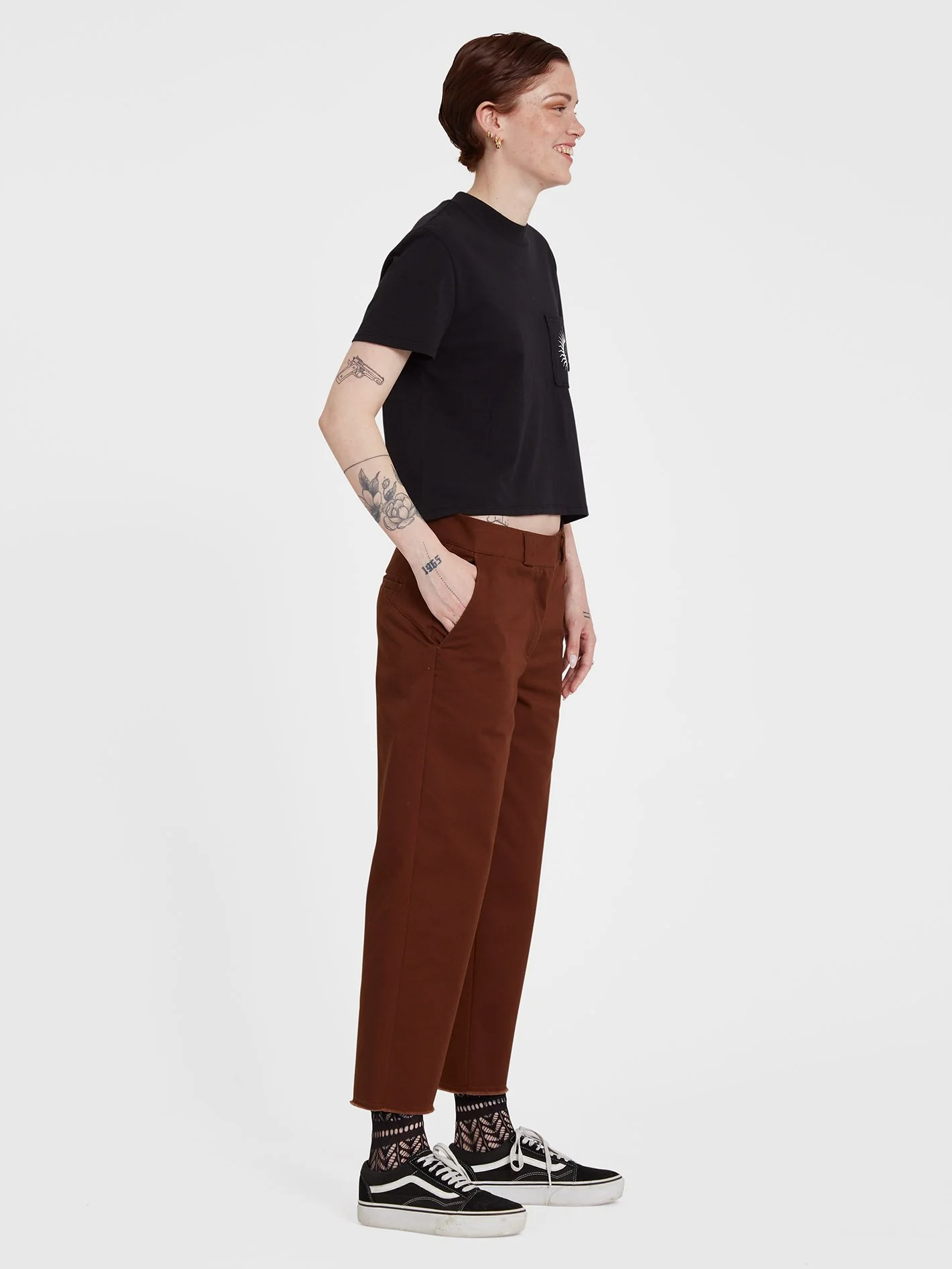 Pantalon Whawhat Chino - BROWN - Image 3
