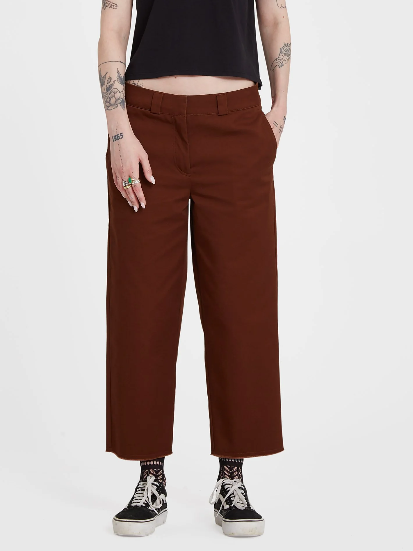 Pantalon Whawhat Chino - BROWN - Image 9