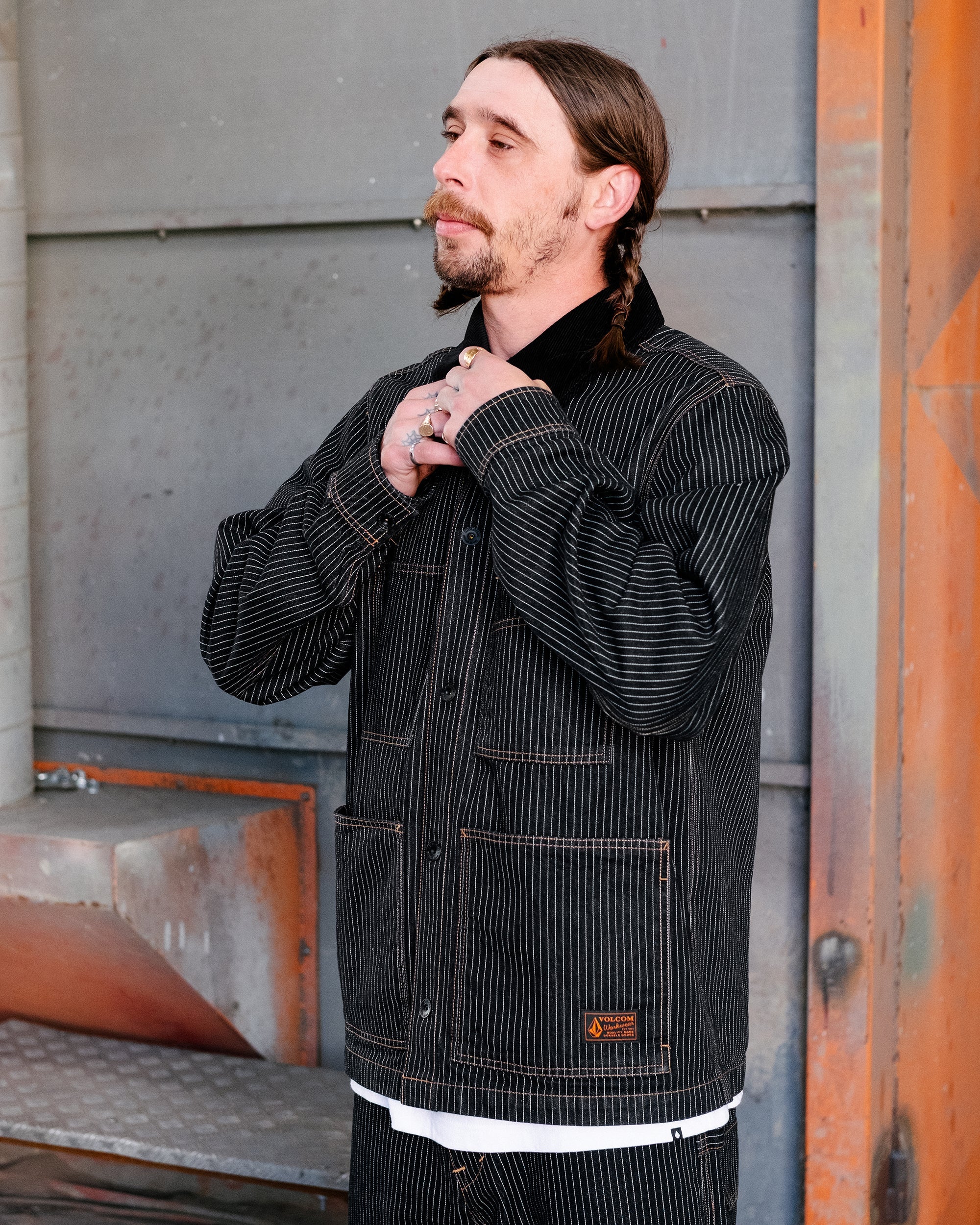 Veste Work Dialed - Black Stripe - Image 5