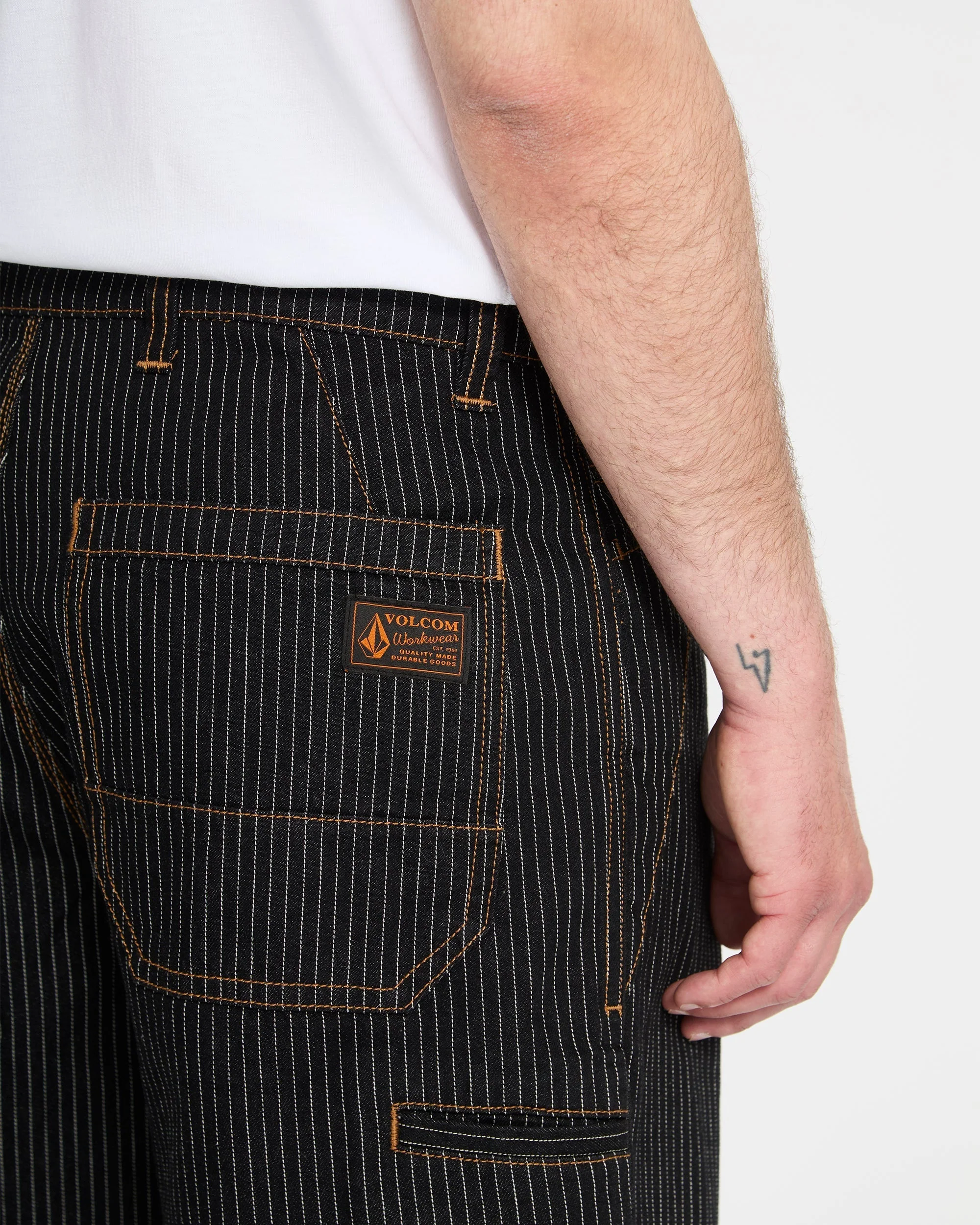 Pantalon Work Dialed - Black Stripe - Image 7