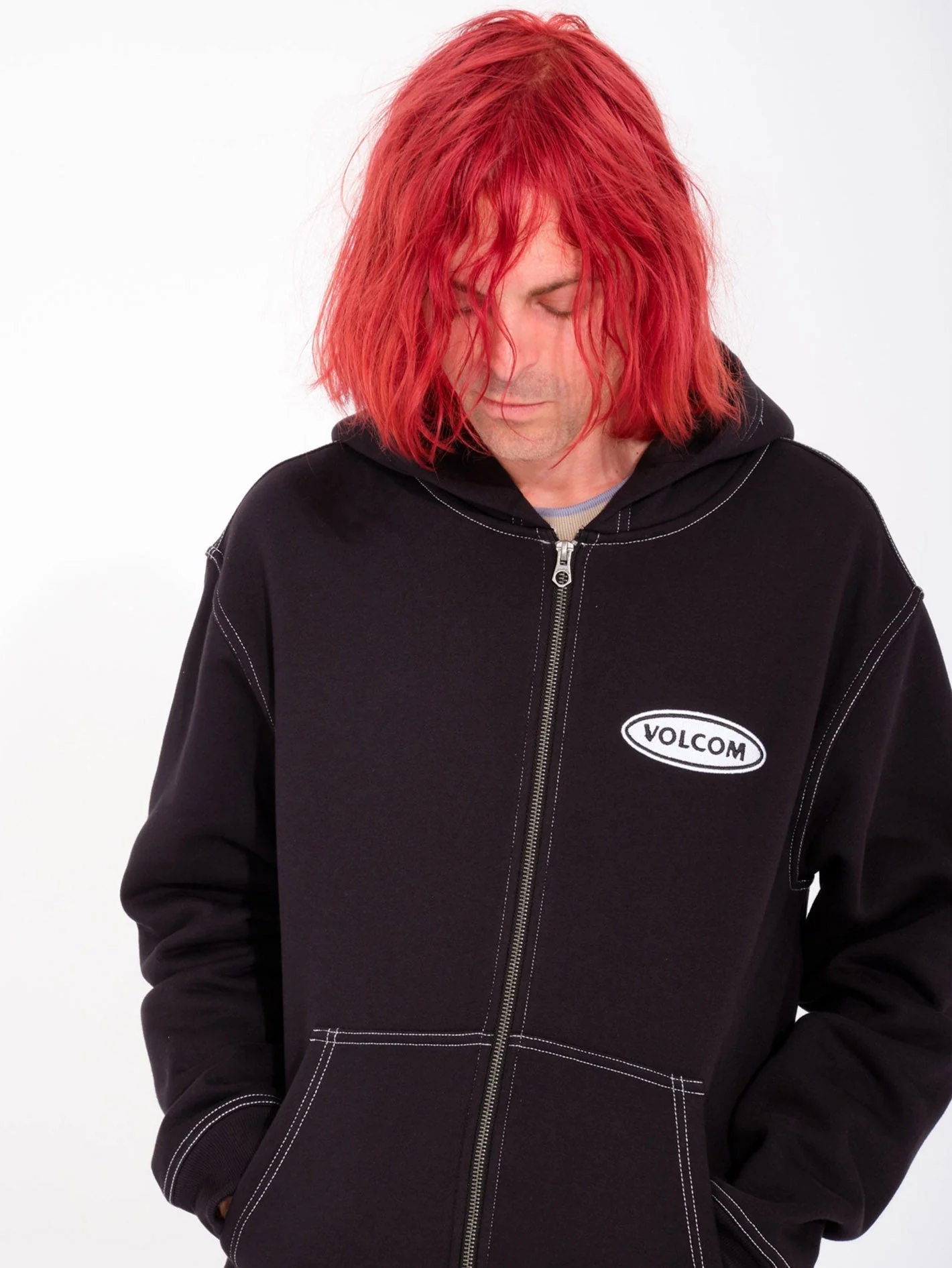 Sweat à capuche zippé Workard - BLACK - Image 4