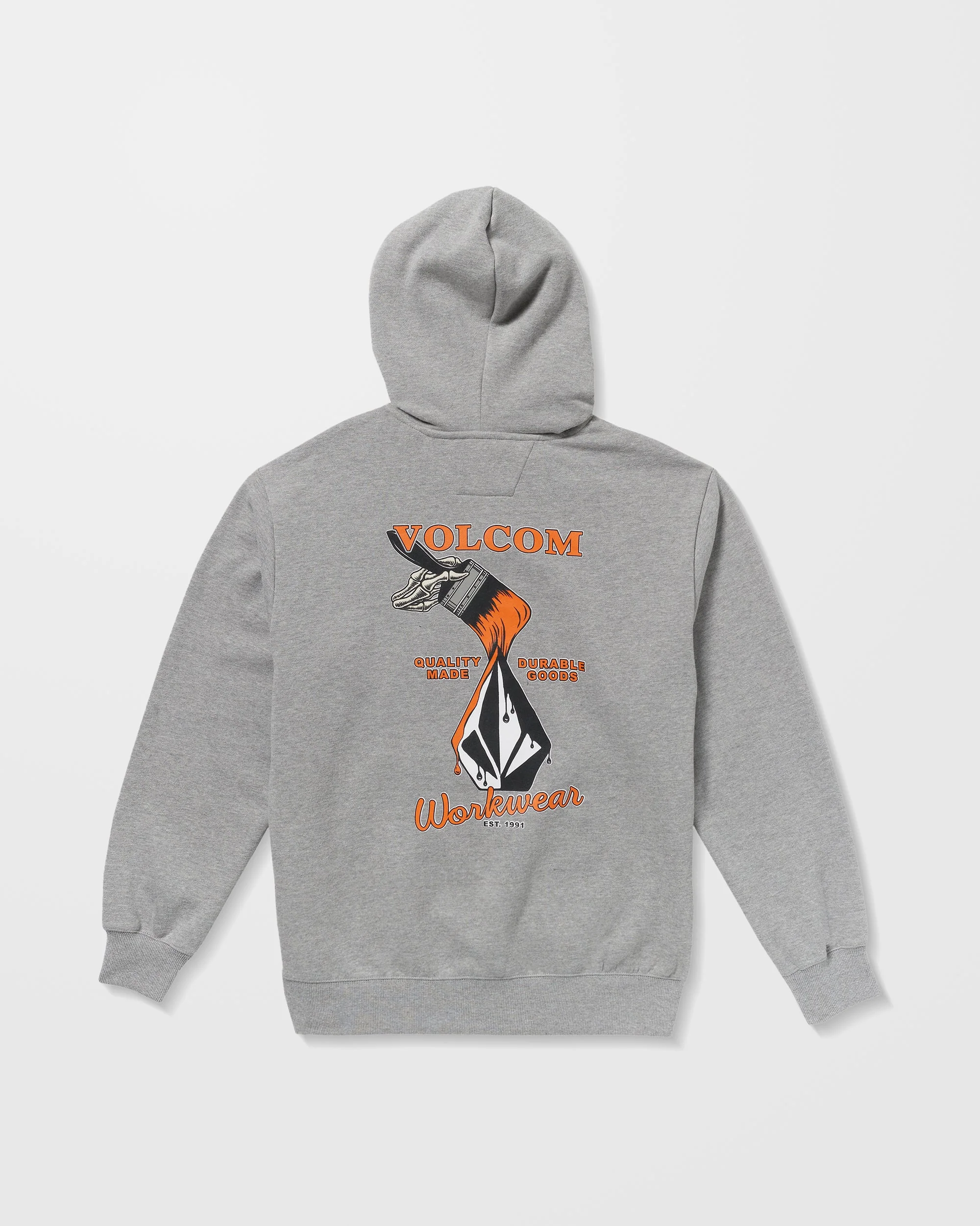 Sweat À Capuche Workwear - Heather Grey - Image 8