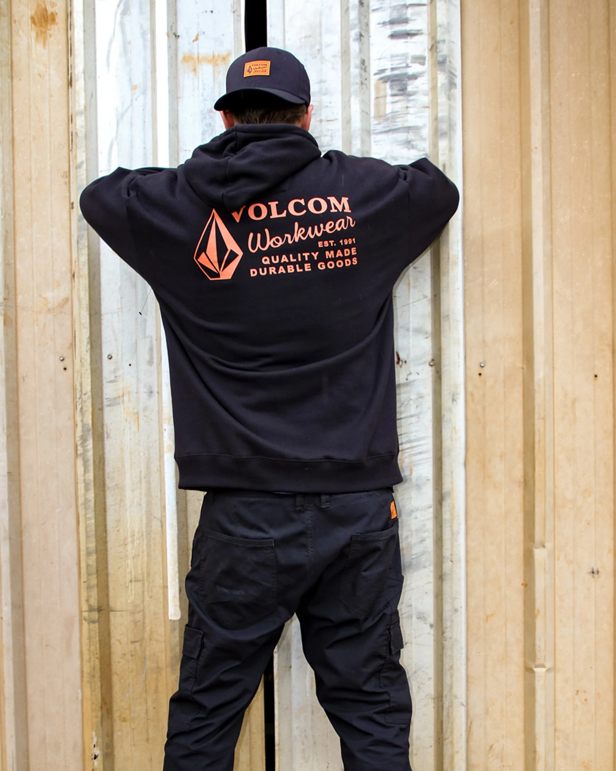 Sweat À Capuche Workwear - Black - Image 4