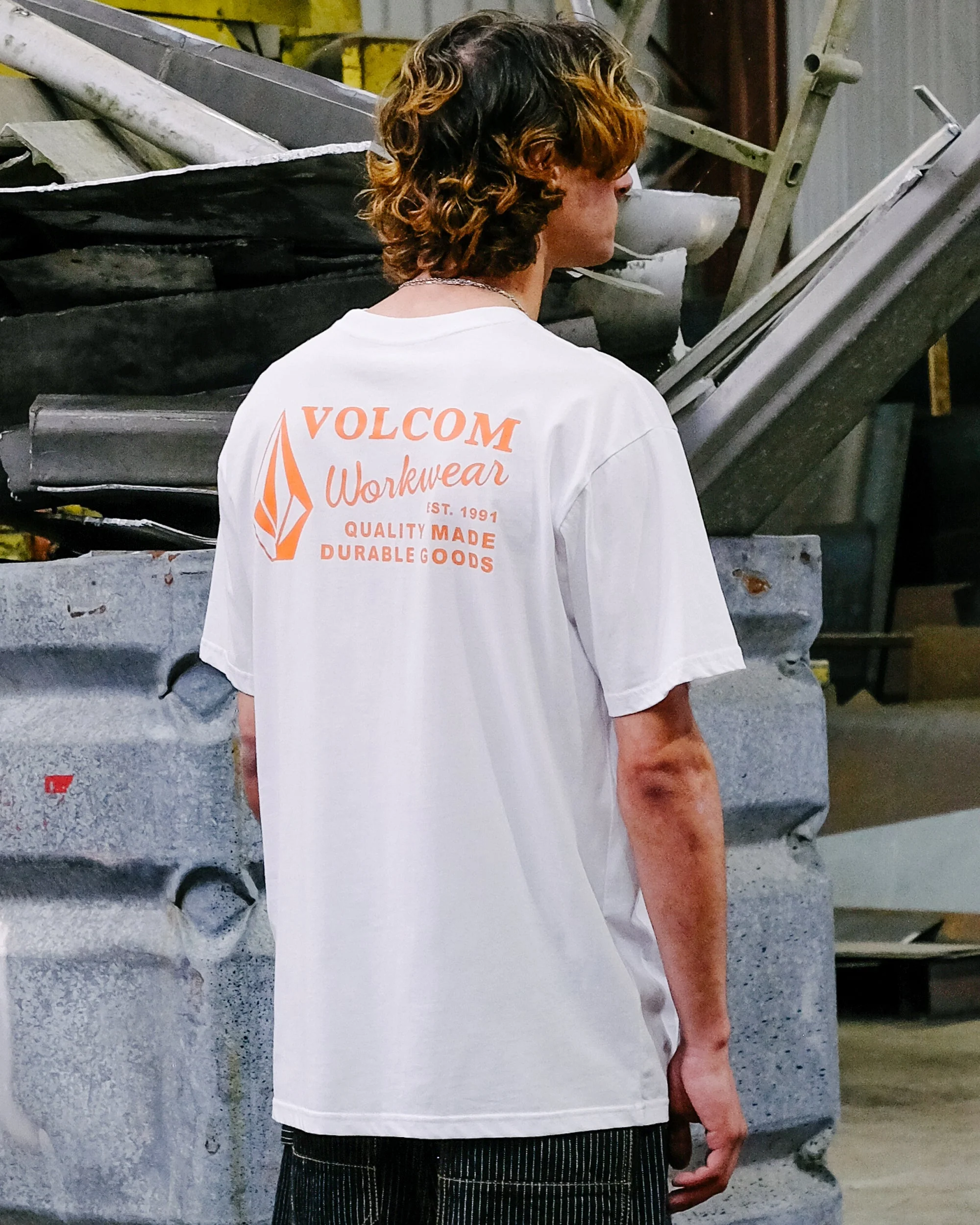 T-shirt Workwear - White Combo