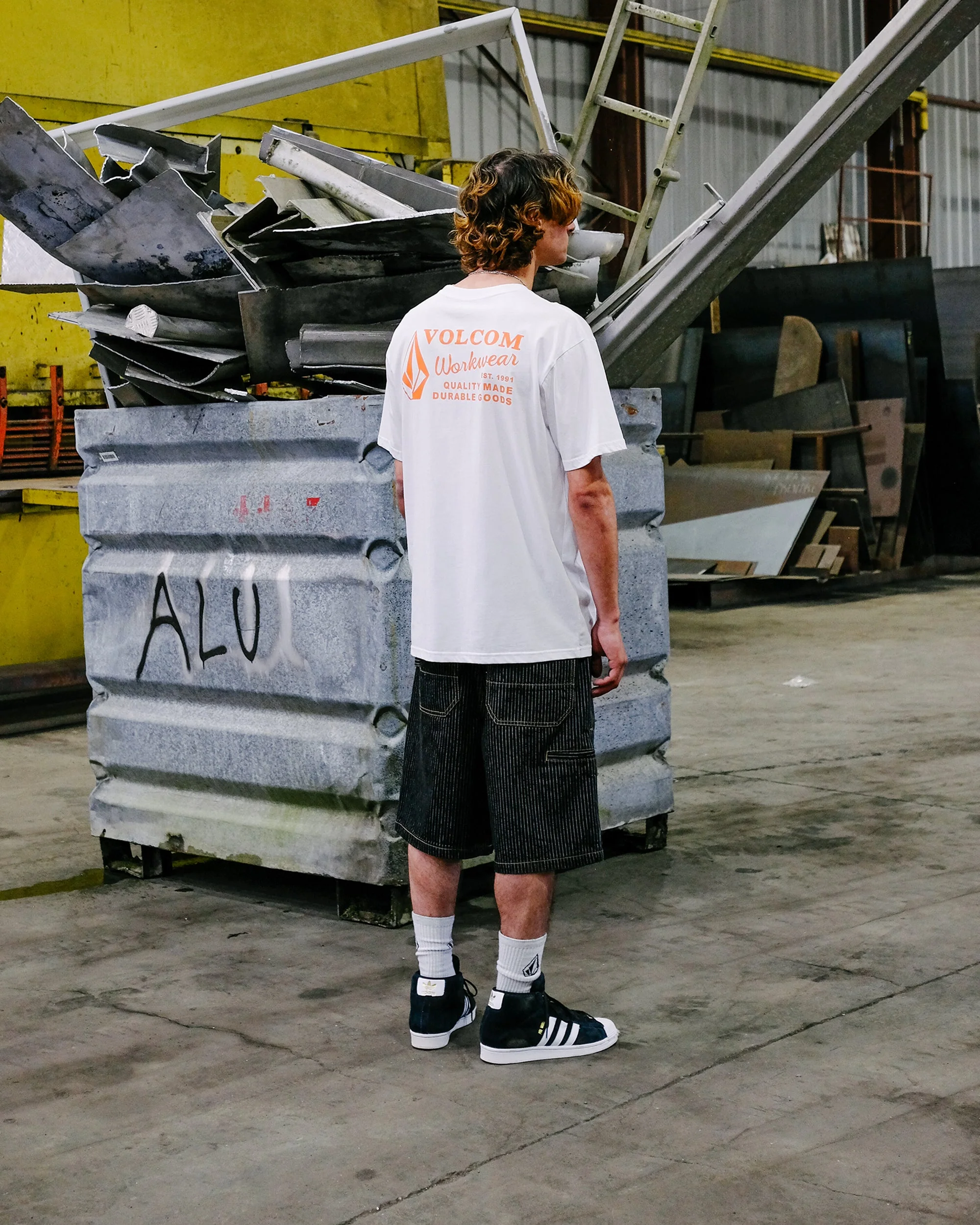 T-shirt Workwear - White Combo - Image 4