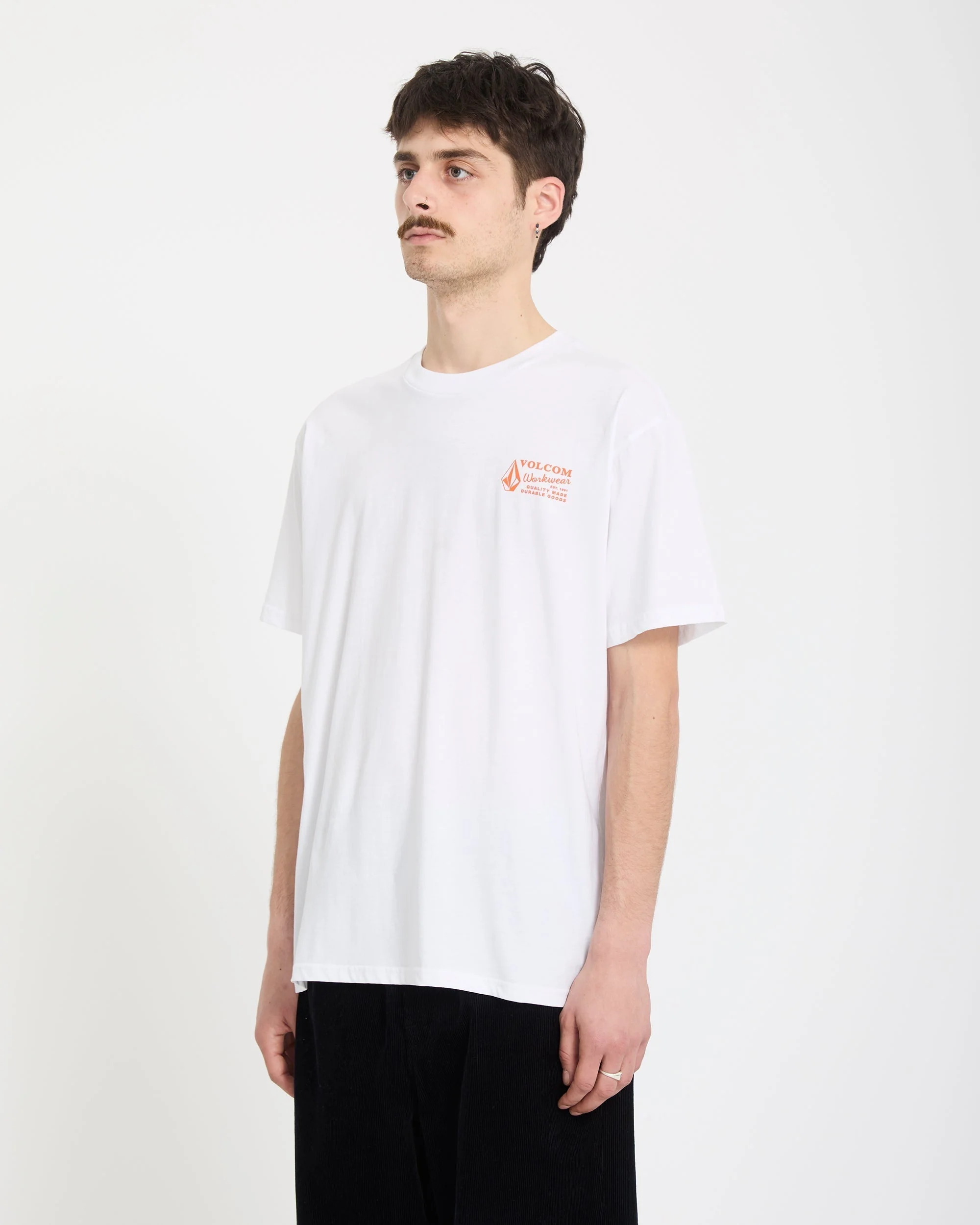 T-shirt Workwear - White Combo - Image 6