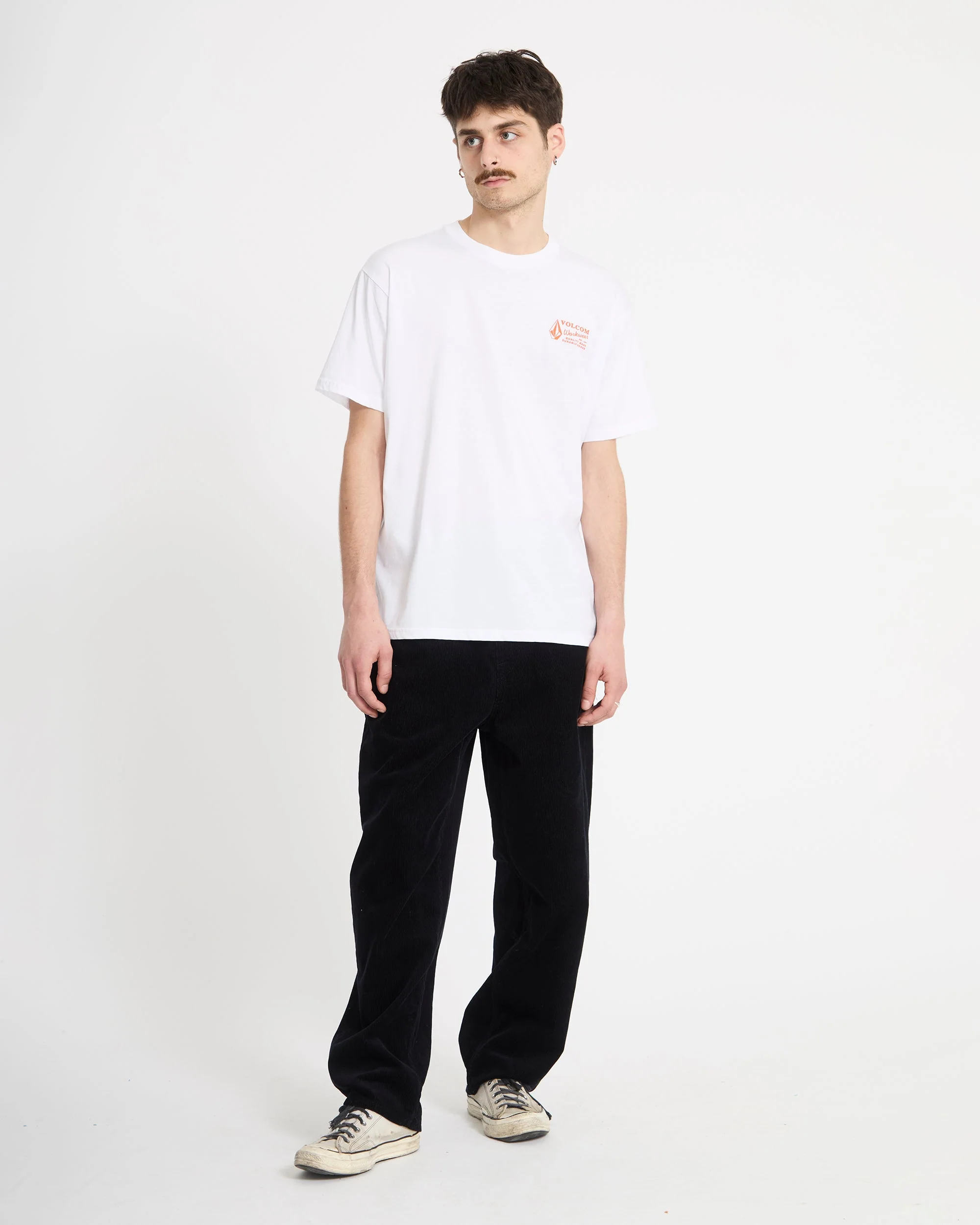 T-shirt Workwear - White Combo - Image 9