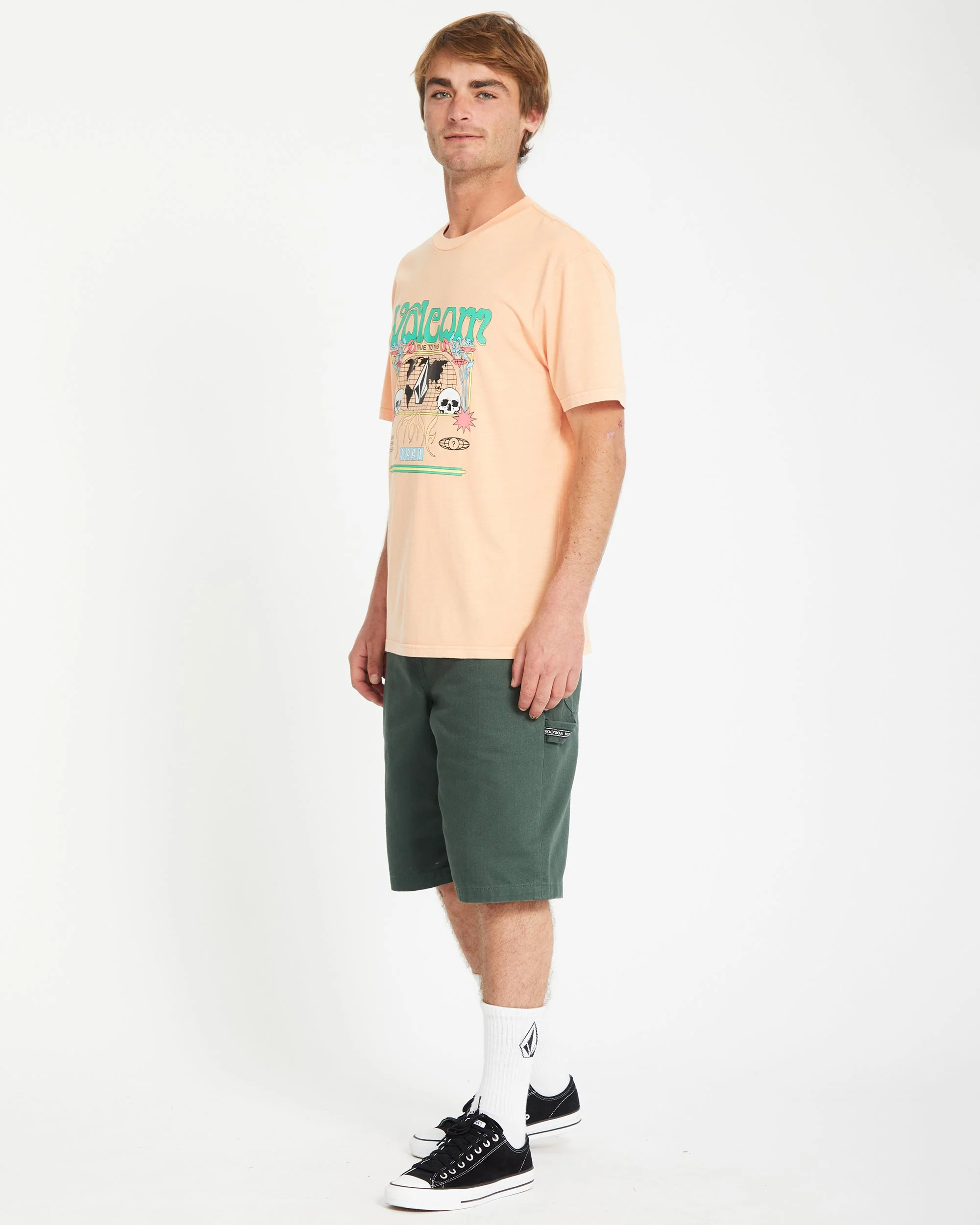 T-shirt Worldly - PALE PEACH - Image 6