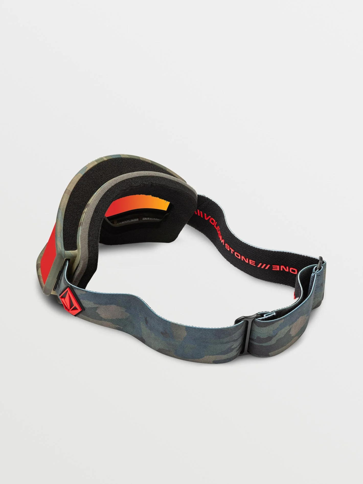 Masque de snow Yae Cloudwash Camo (+ écran bonus Yellow Chrome) - RED CHROME - Image 4